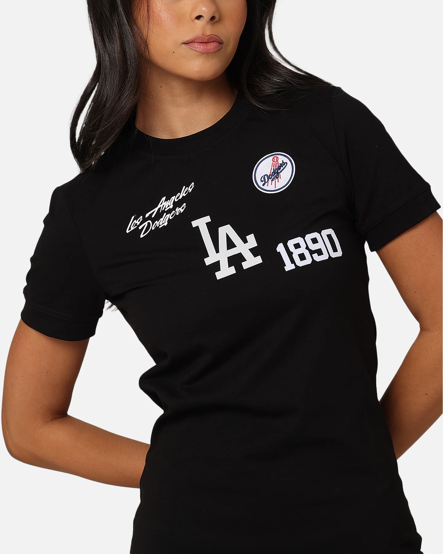 Pro Standard Women's Los Angeles Dodgers Bodycon Mini Dress Black - Image 5