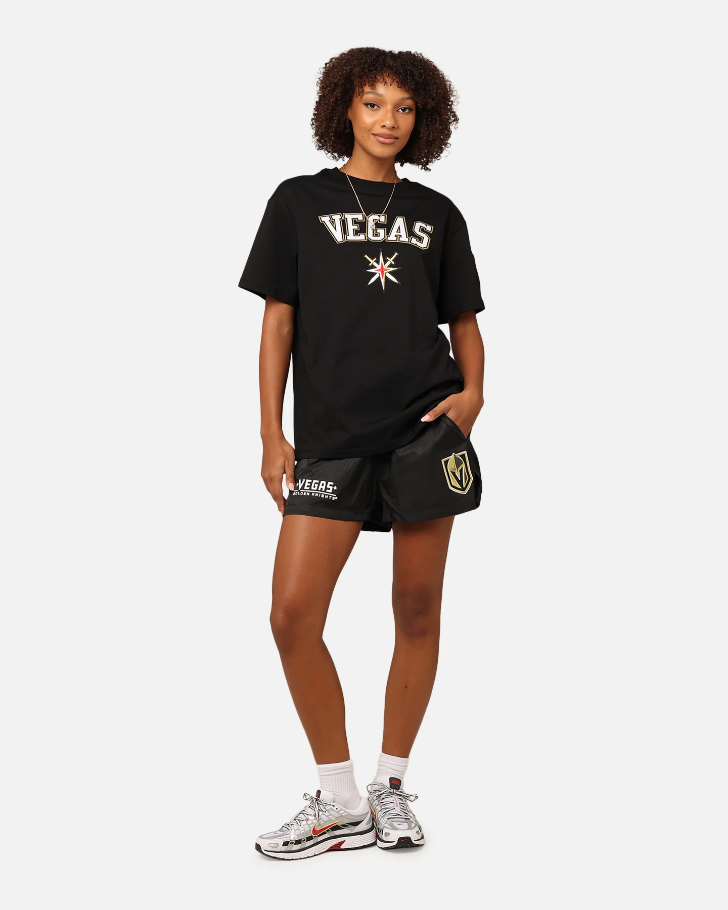 Pro Standard Women's Vegas Golden Knights Boyfriend T-Shirt Black - Image 2