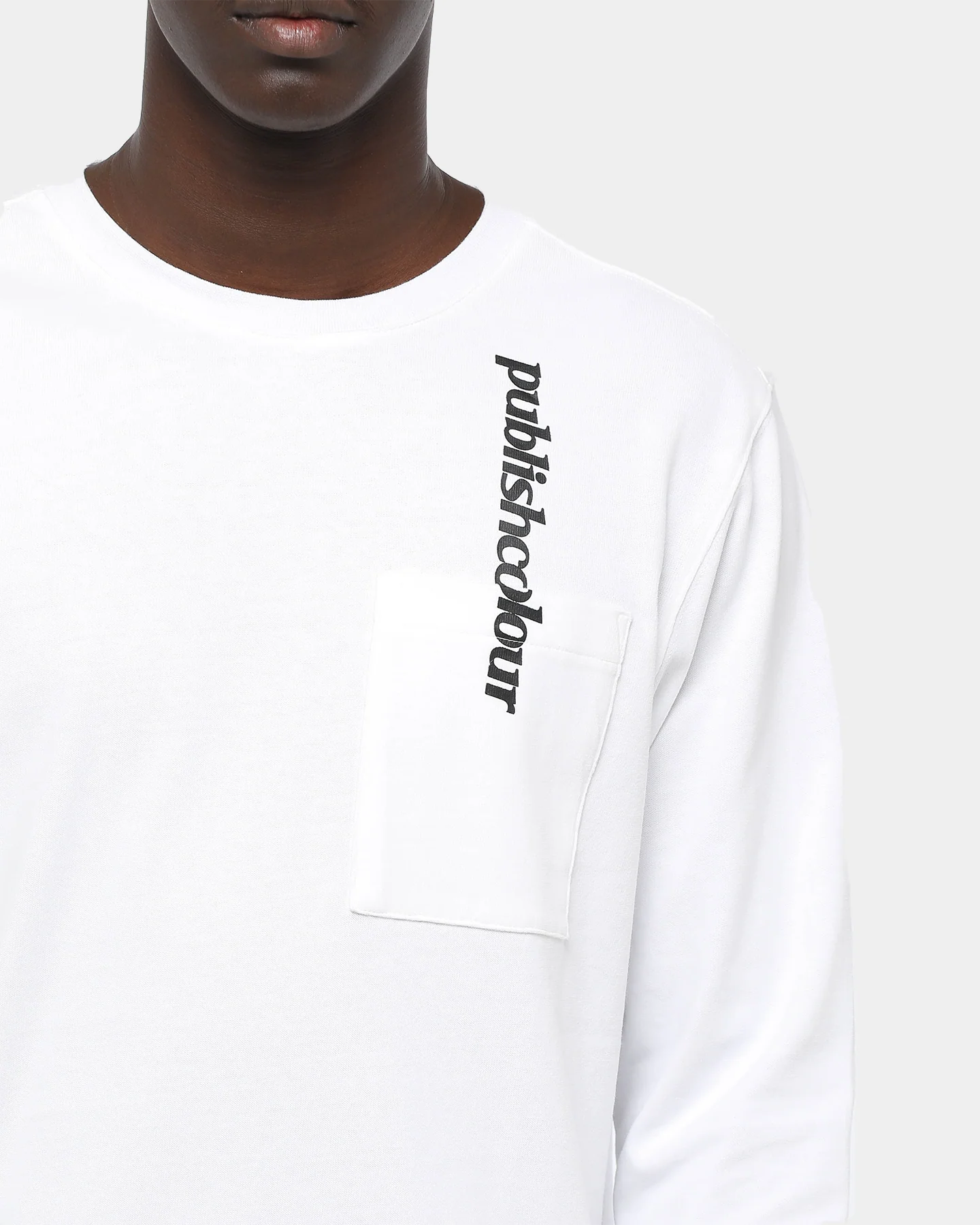 Publish Men's Myers Long Sleeve T-Shirt White - Image 3