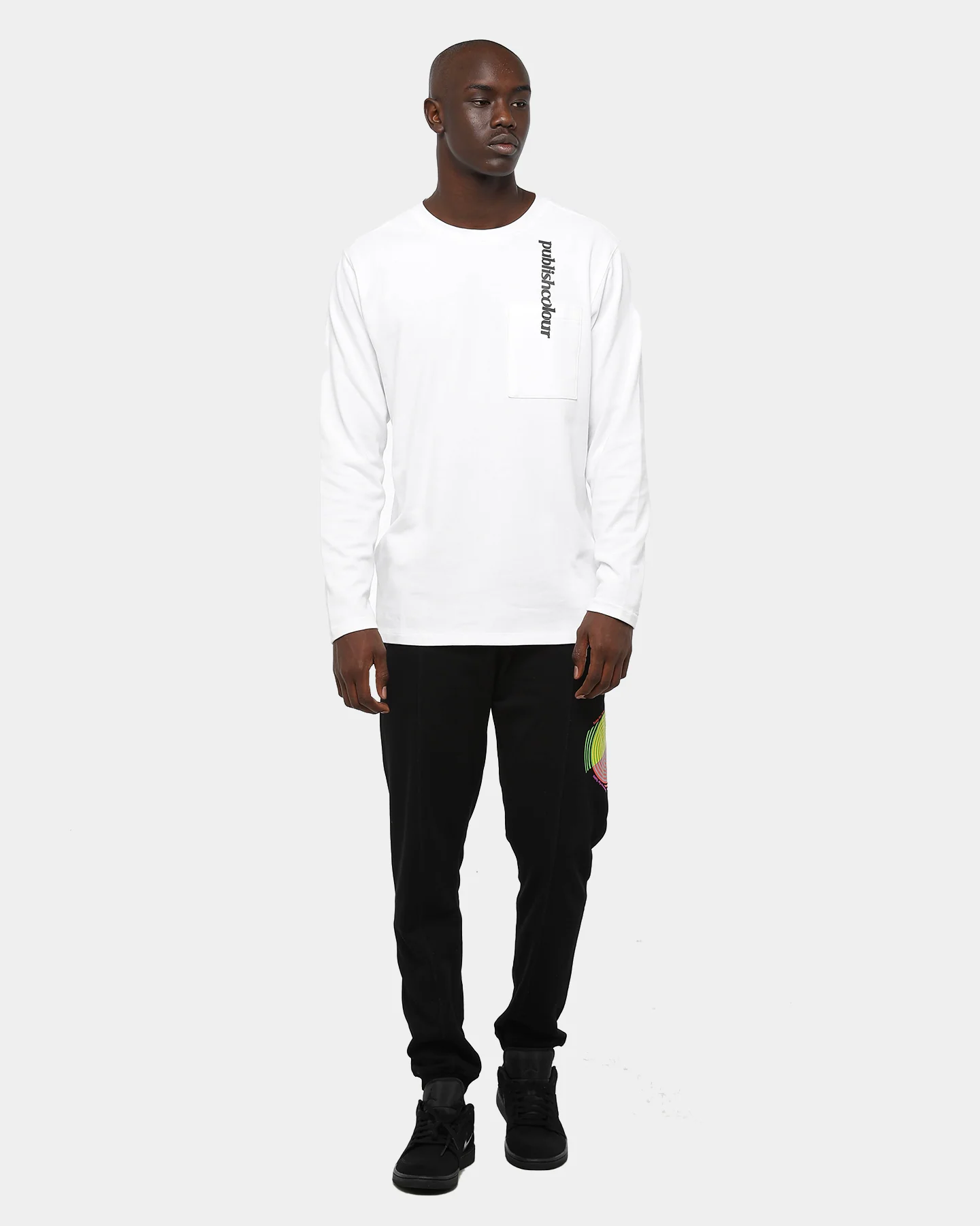 Publish Men's Myers Long Sleeve T-Shirt White - Image 7