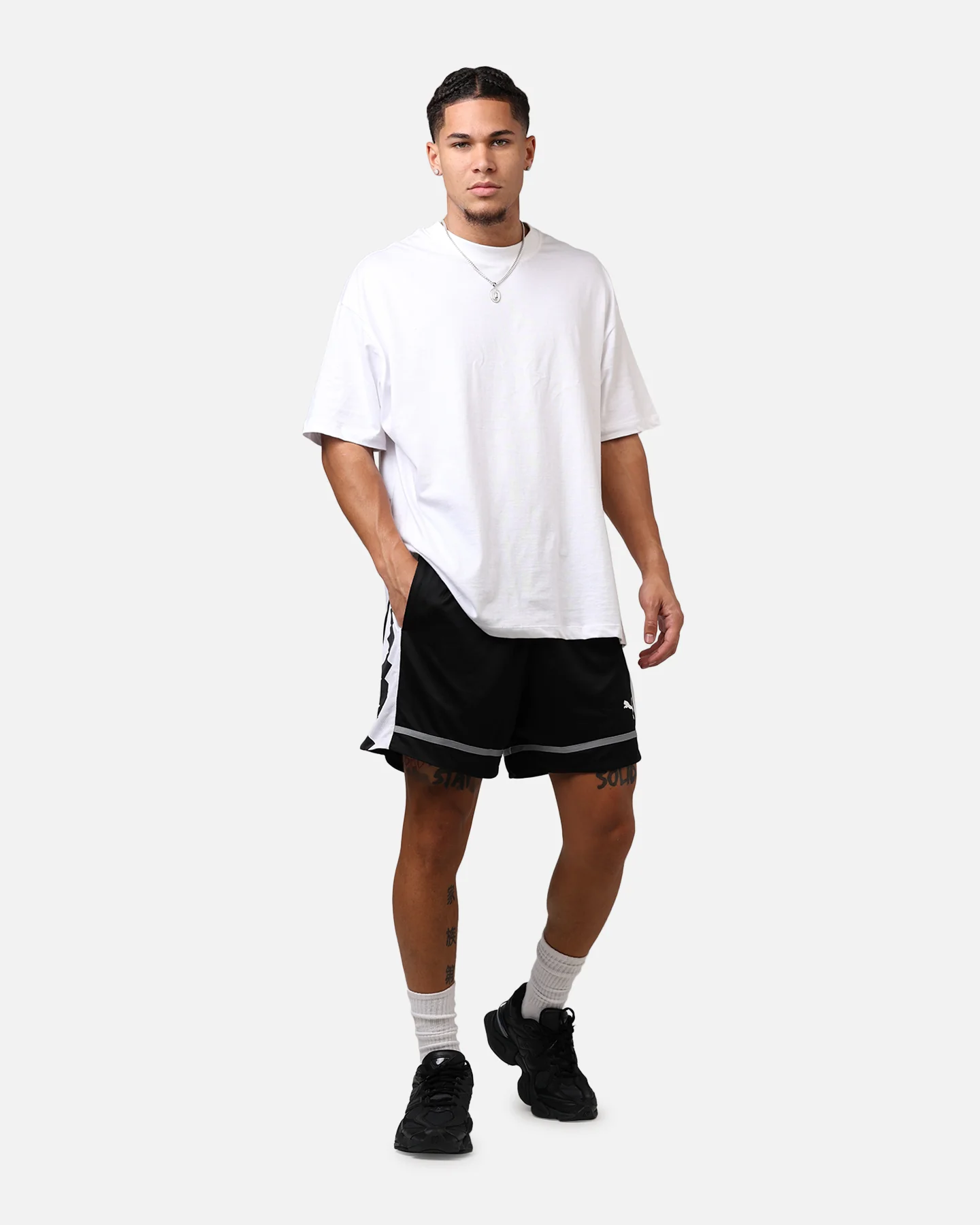 Puma All Pro Shorts Black - Image 2