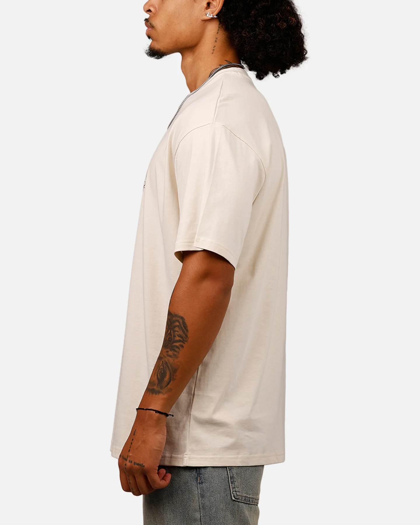 Puma Family Legacy T-Shirt Cream - Image 5