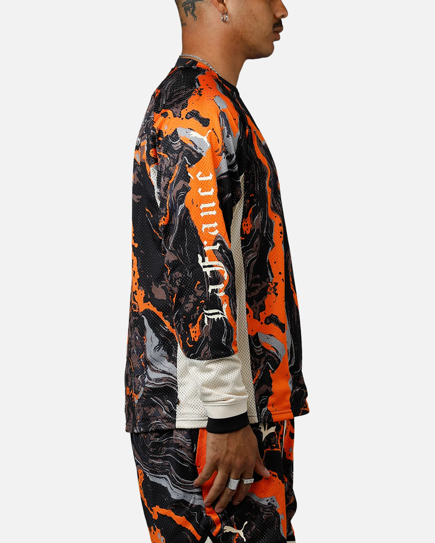 Puma Lafrané Heem Moto Jersey Orange - Image 4