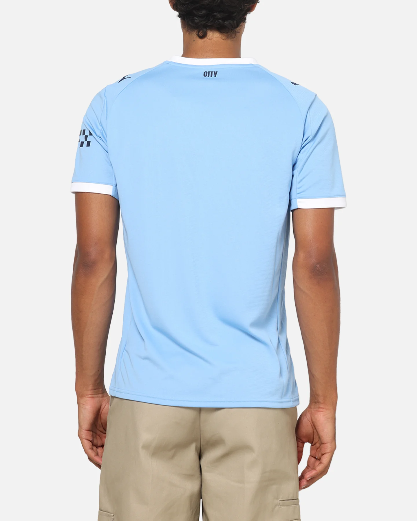 Puma Manchester City FC Home Replica Jersey Light Blue - Image 3