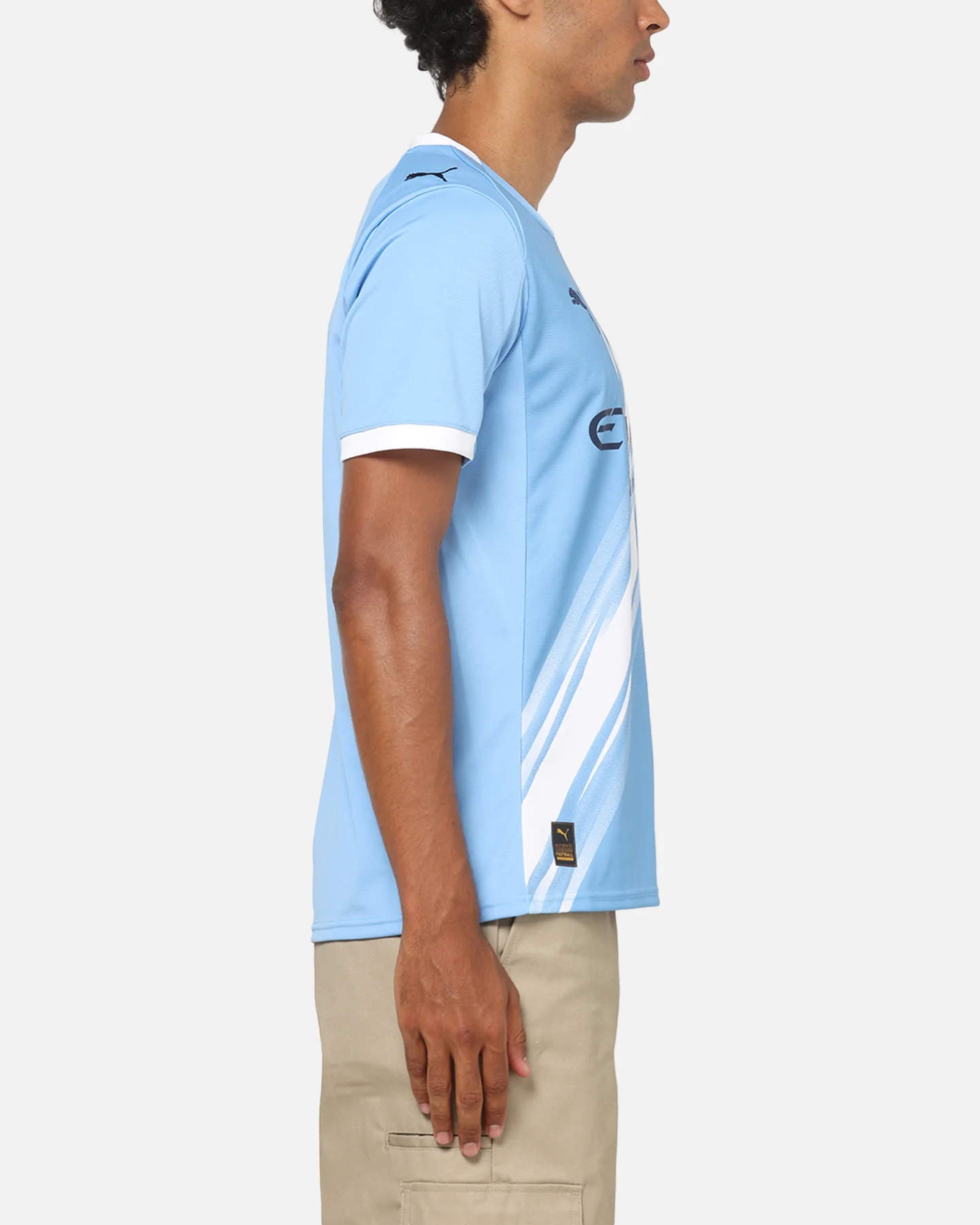 Puma Manchester City FC Home Replica Jersey Light Blue - Image 4