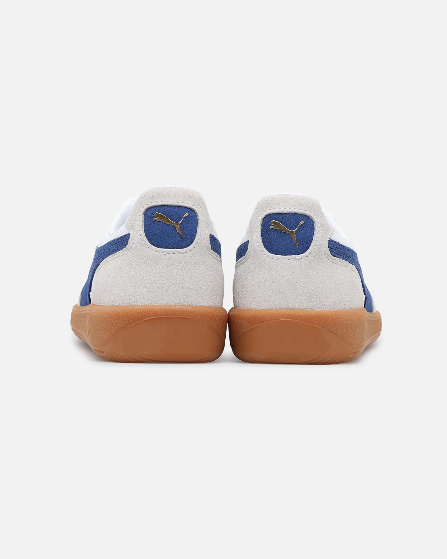 Puma Palermo Leather White/Blue - Image 4