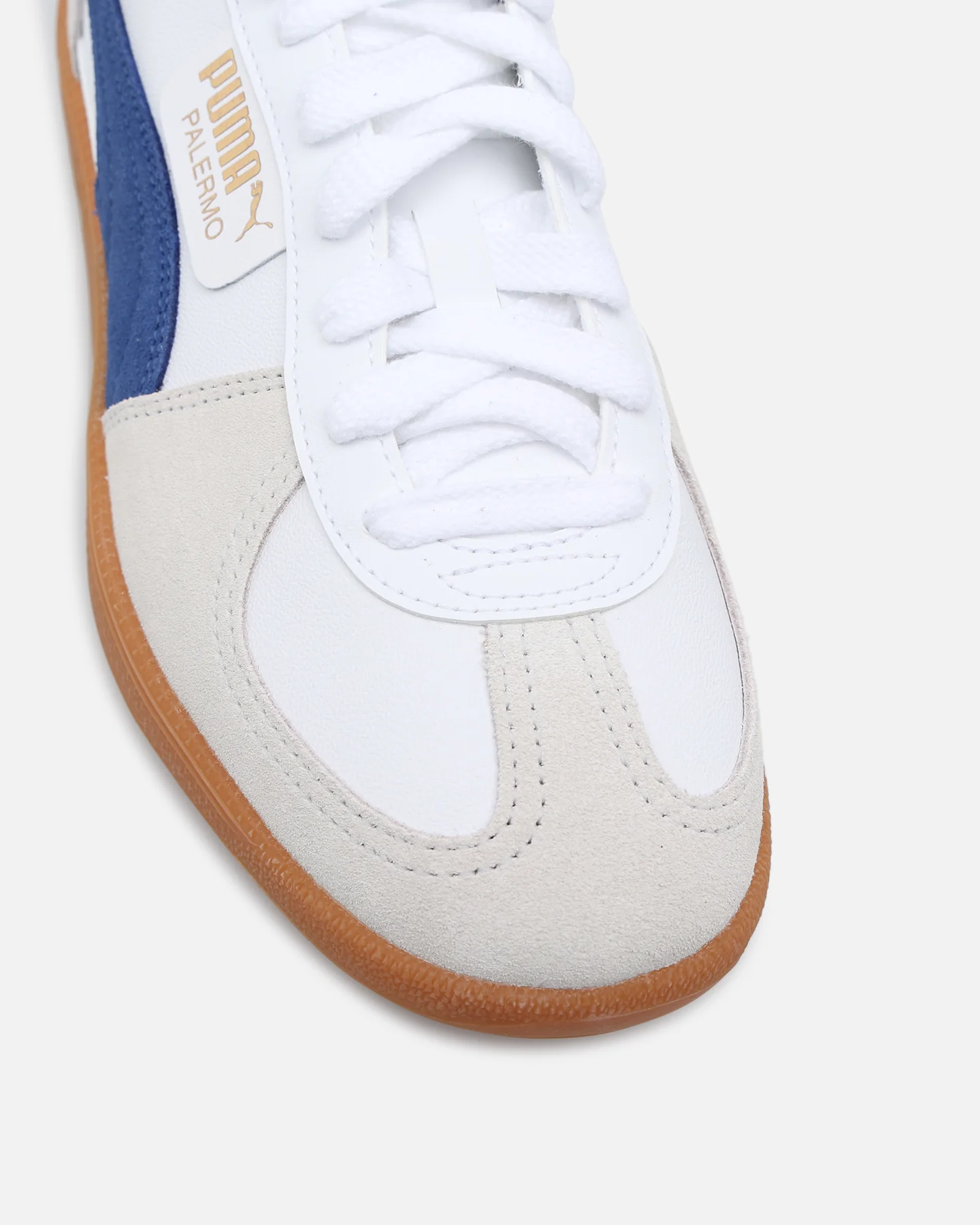 Puma Palermo Leather White/Blue - Image 7