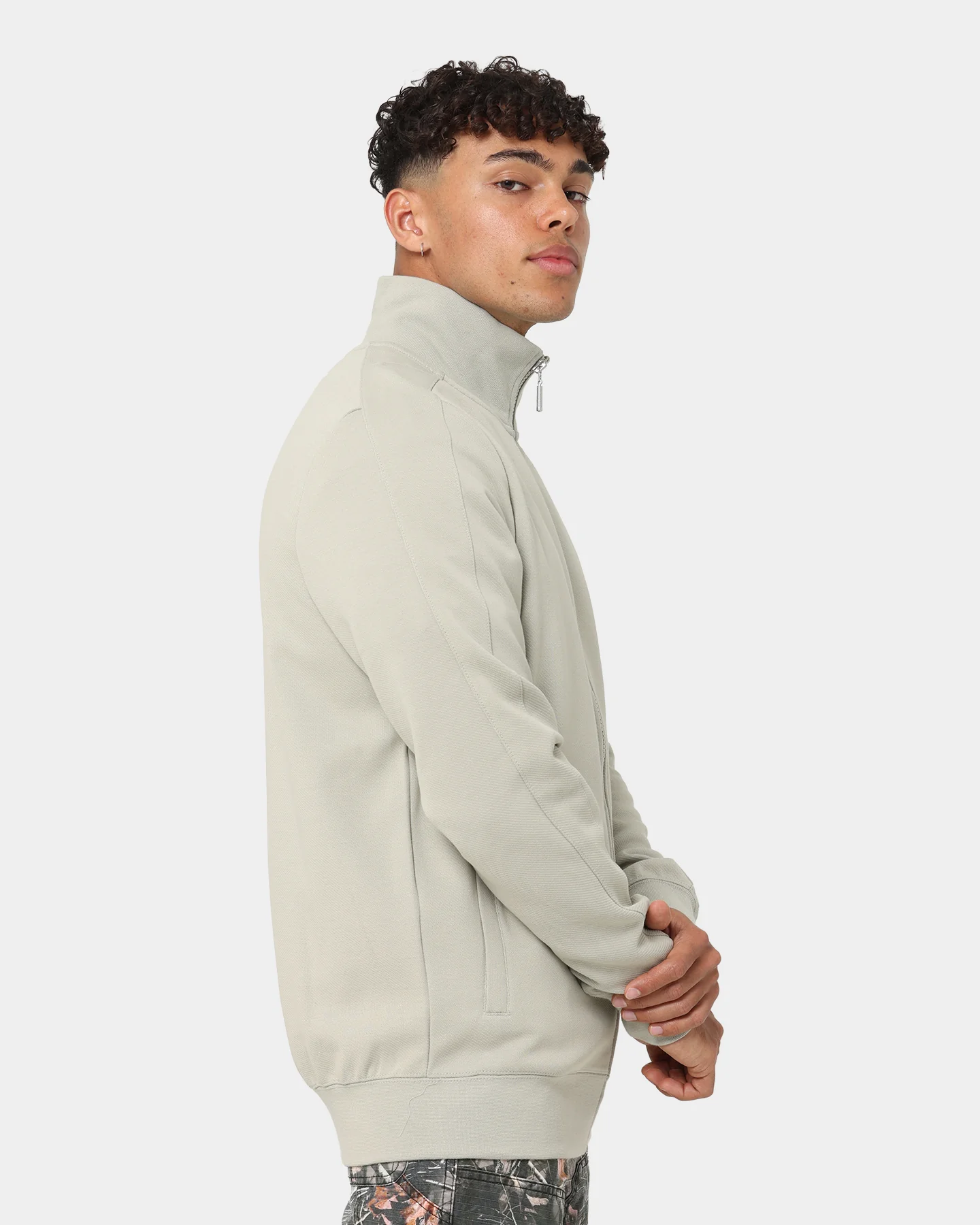 Puma T7 Track Jacket Pebble Grey - Image 5