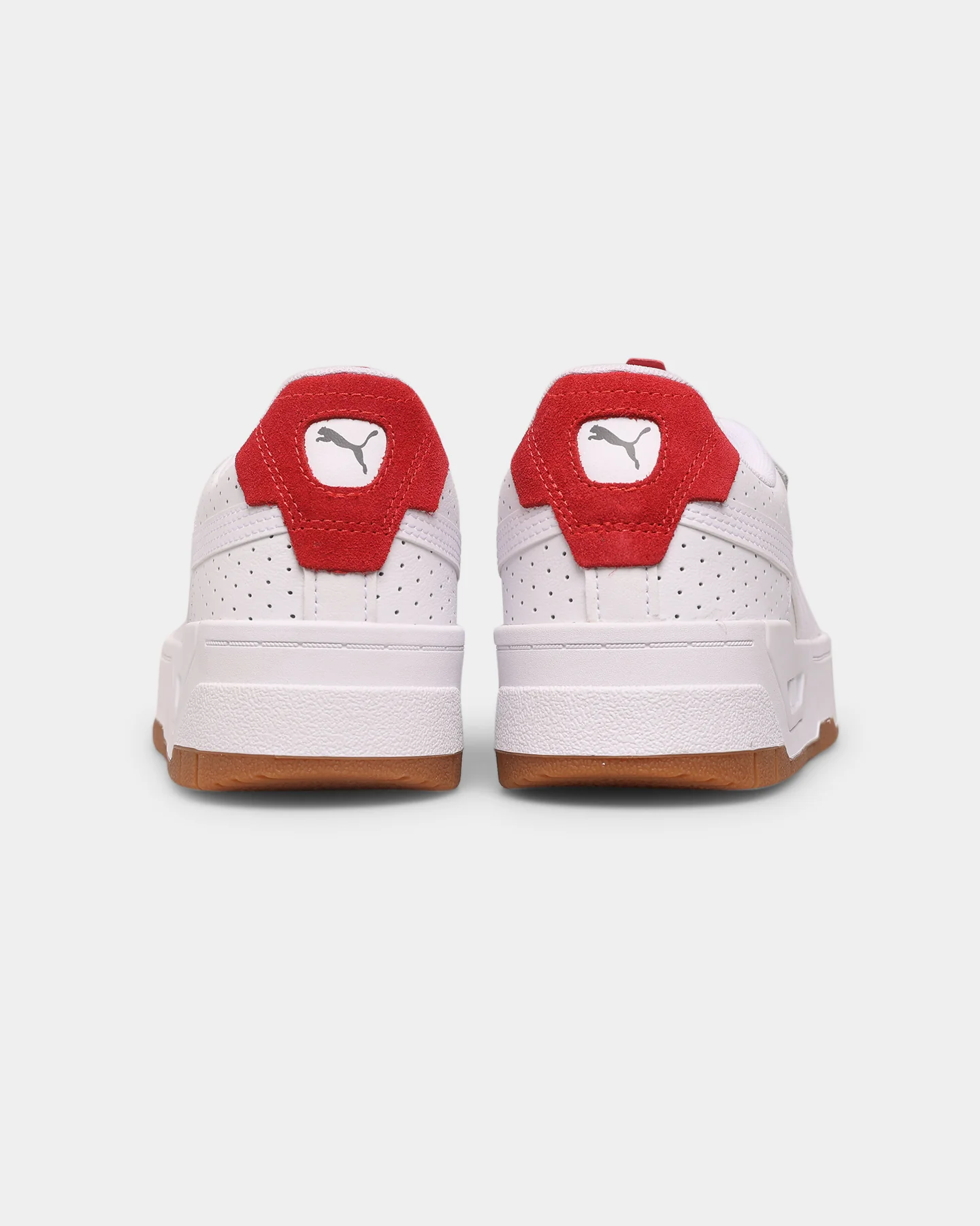 PUMA Women's Cali Dream Heritage Puma White-Gum-High Risk Red - Image 3