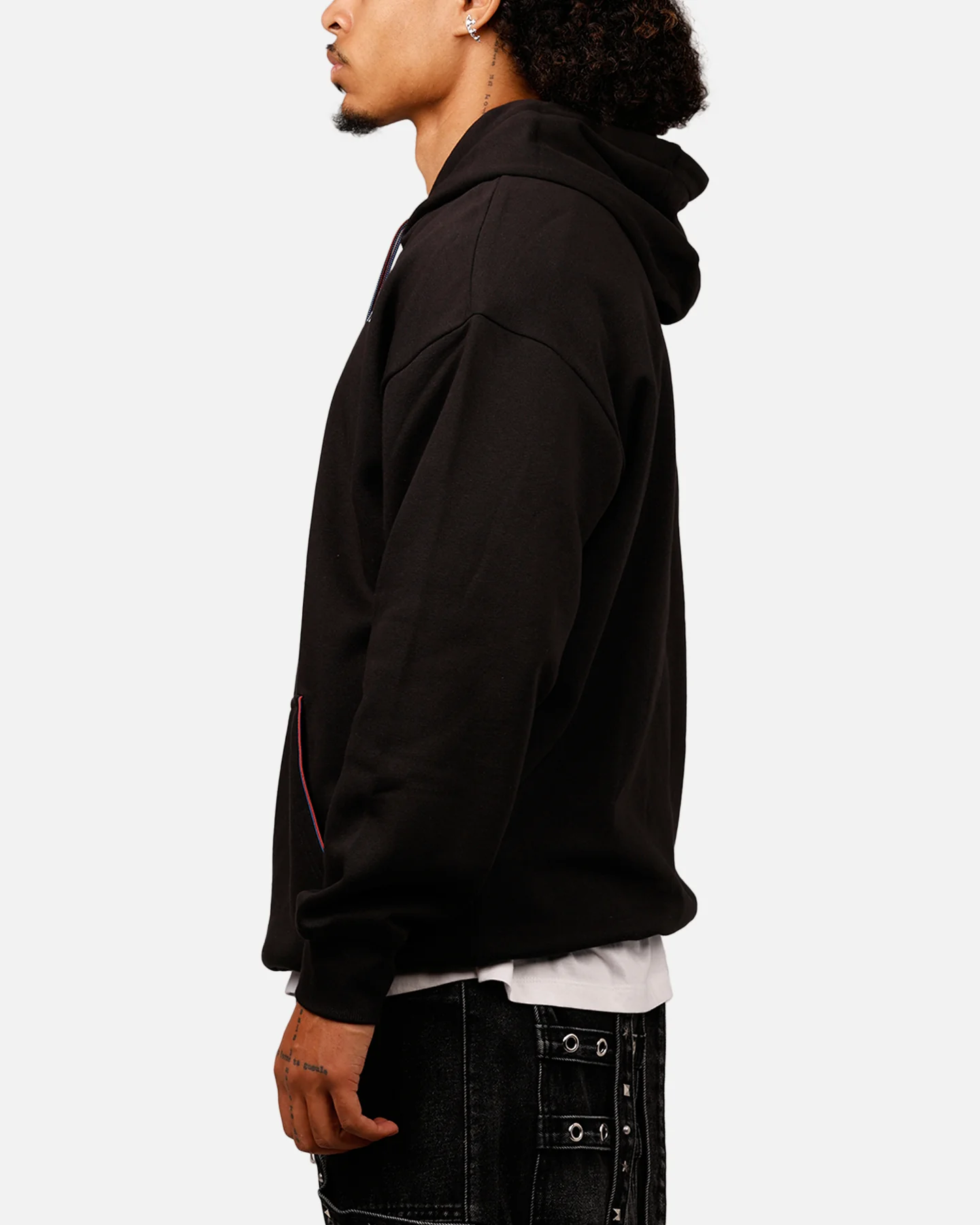Puma X BMW MMS Motorsport Essential Fleece Hoodie Black - Image 5