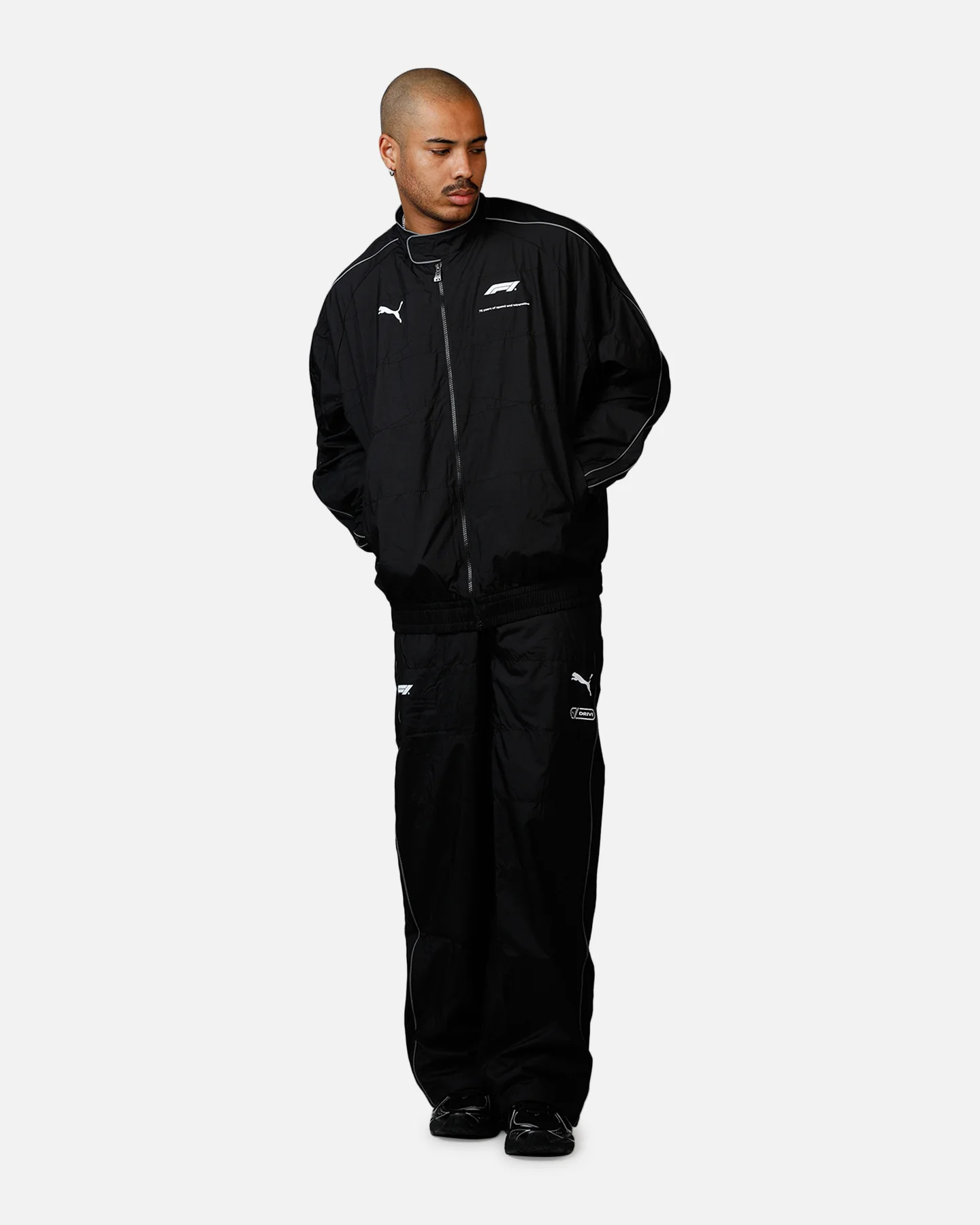 Puma X F1 Oversized Track Jacket Black - Image 3