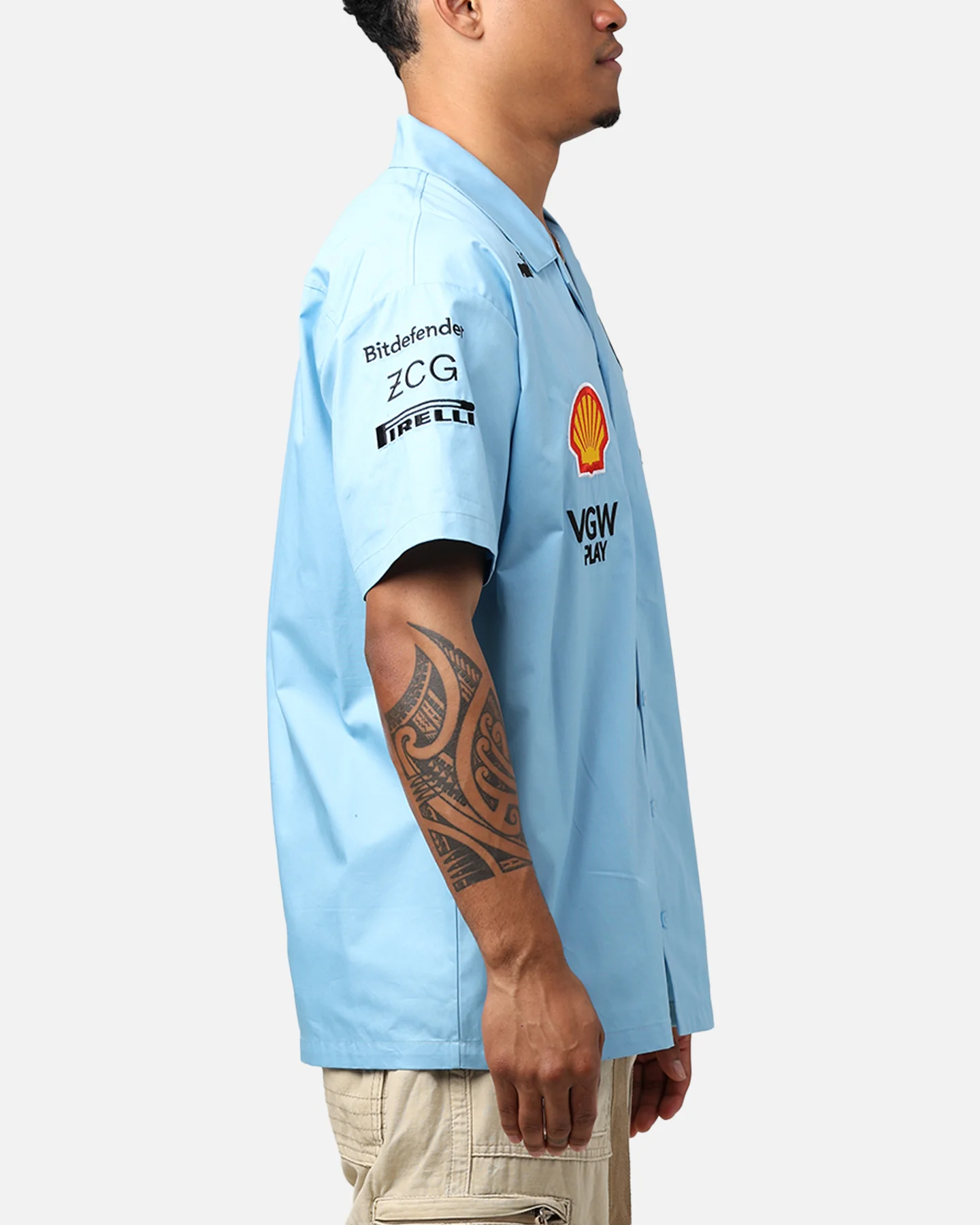 Puma X Ferrari SF Miami Grand Prix Shirt Lazor Blue - Image 4
