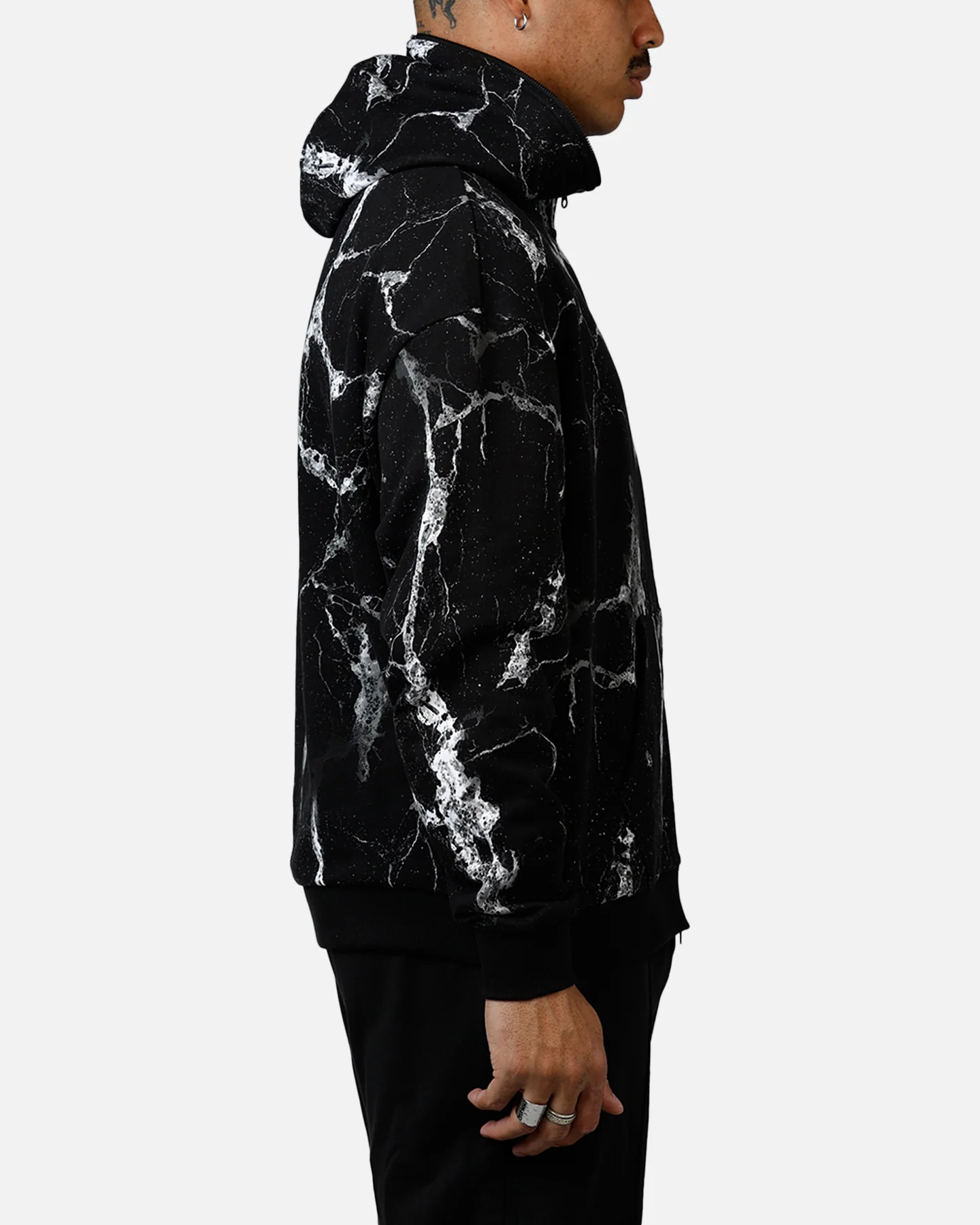 Puma x Lamelo Ball LaFrancé Written In Chrome Hoodie Black - Image 4