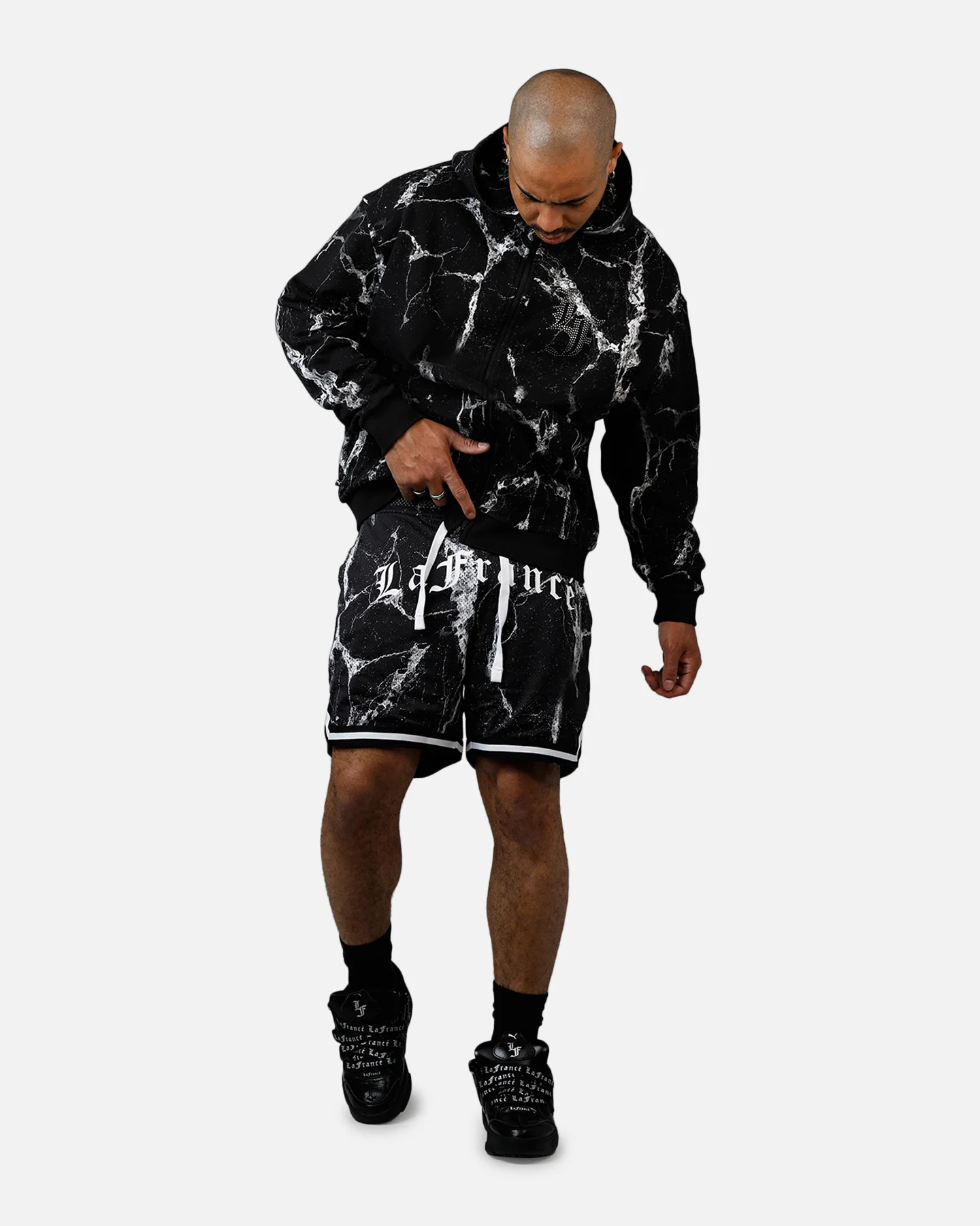 Puma x Lamelo Ball LaFrancé Written In Chrome Shorts Black - Image 2