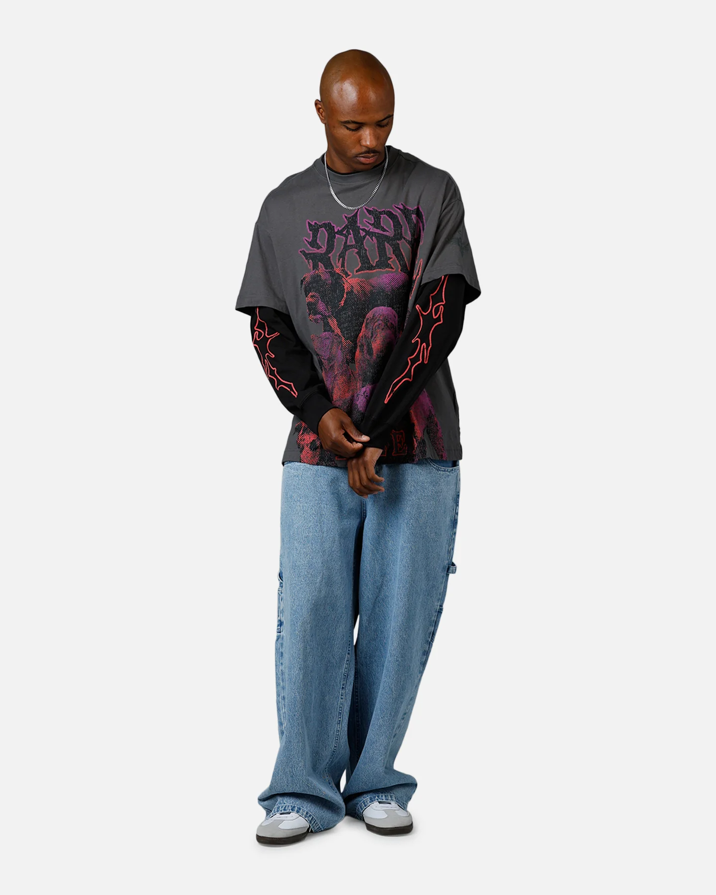 Puma x Lamelo Ball Lamelo World Tour Long Sleeve T-Shirt Dusk - Image 3