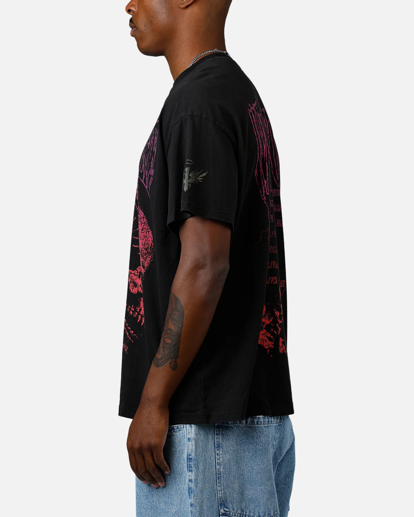 Puma x Lamelo Ball Lamelo World Tour T-Shirt Black - Image 5