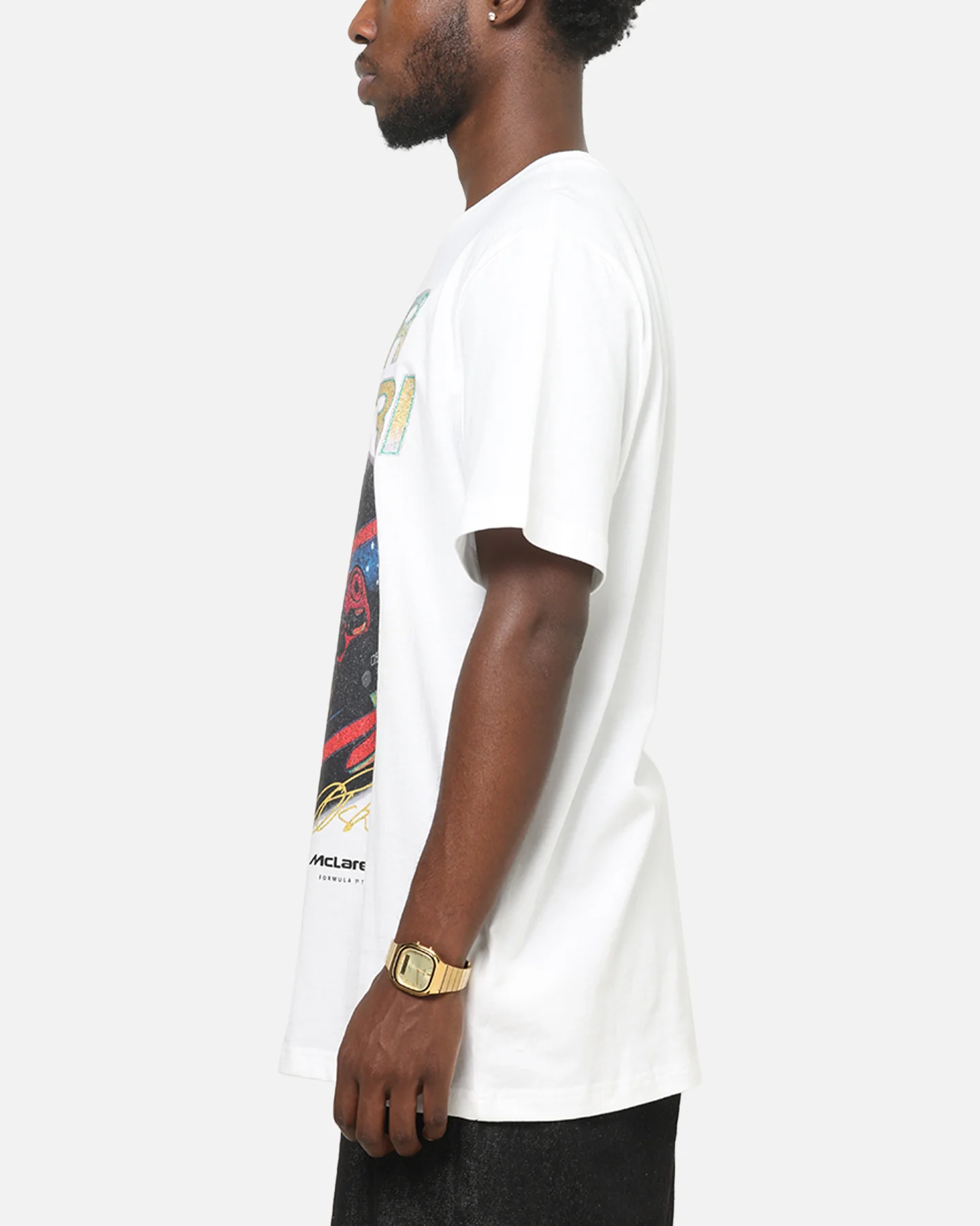 Puma X Mclaren Australia T-Shirt White - Image 5