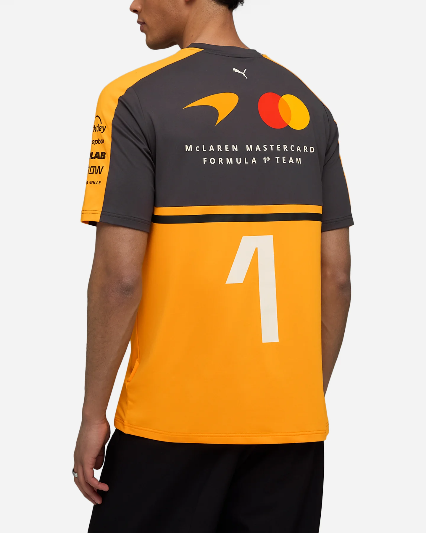 Puma X Mclaren Replica Lando Norris T-Shirt Papaya - Image 2