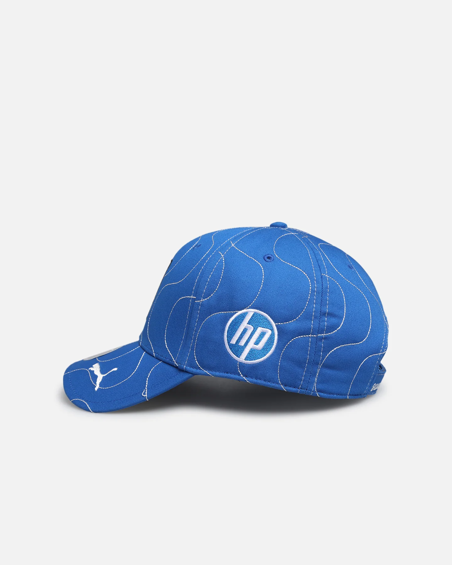 Puma X Scuderia Ferrari Monza Baseball Strapback Cap Steer Blue - Image 4