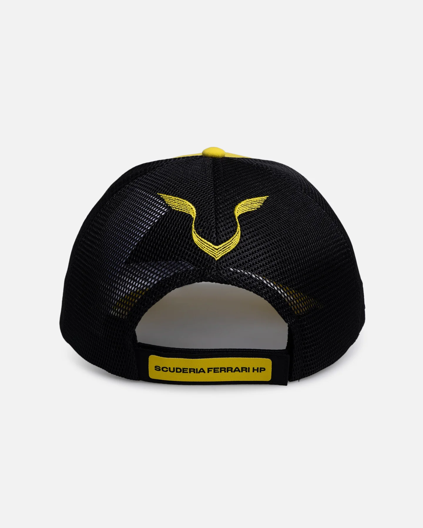 Puma X Scuderia Ferrari Replica Lewis Hamilton UK Trucker Strapback Cap Speed Yellow/Puma Black - Image 2