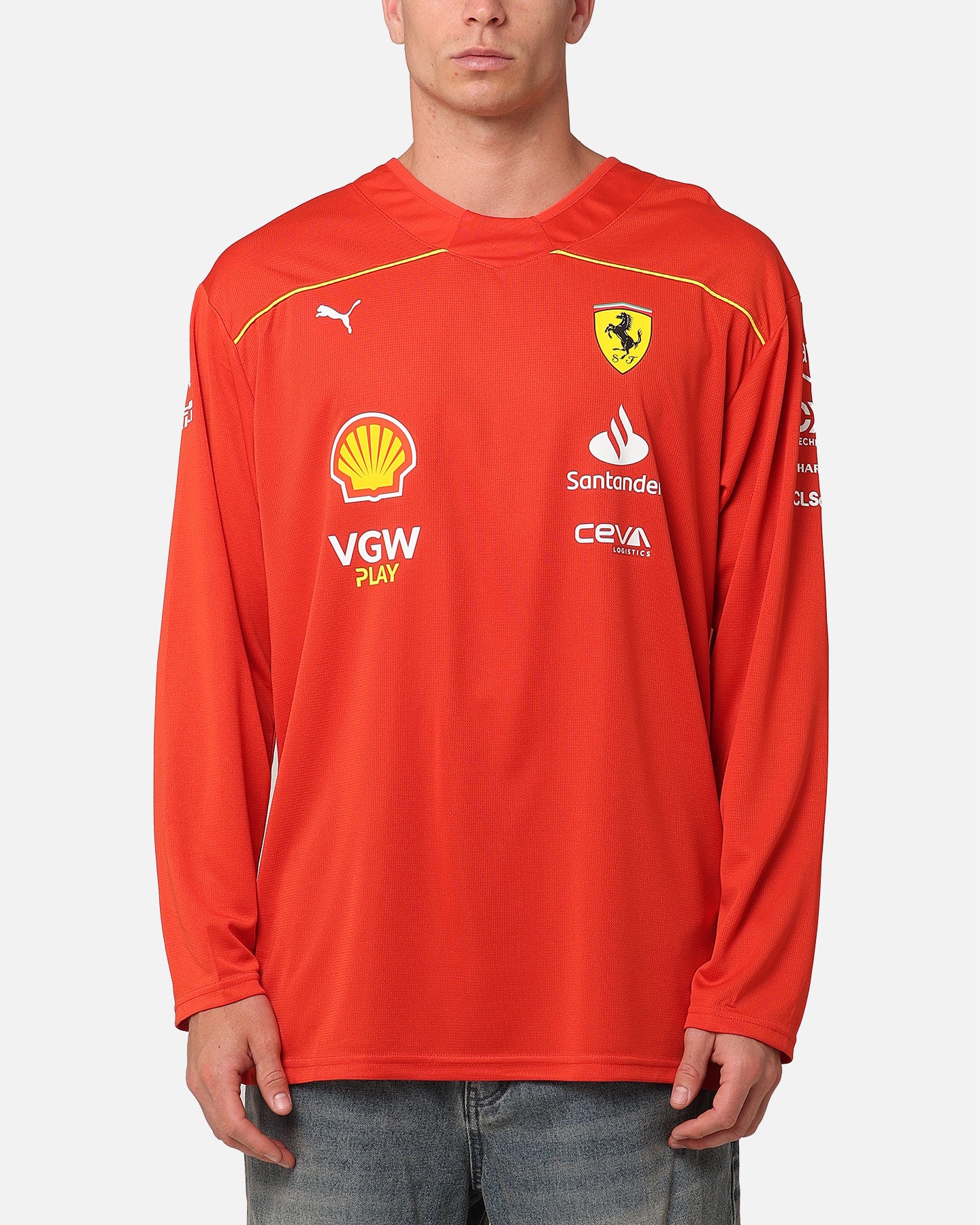 Puma X Scuderia Ferrari Team Hockey Jersey Burnt Red