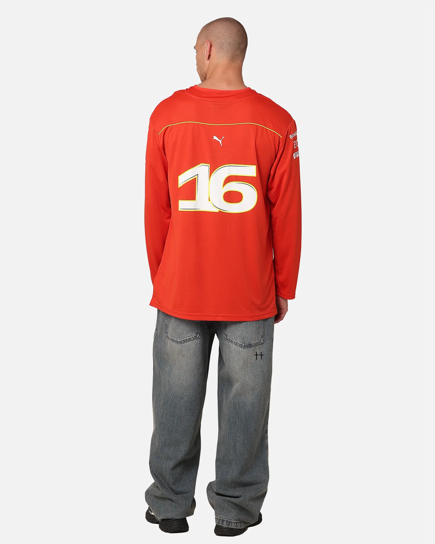 Puma X Scuderia Ferrari Team Hockey Jersey Burnt Red - Image 6