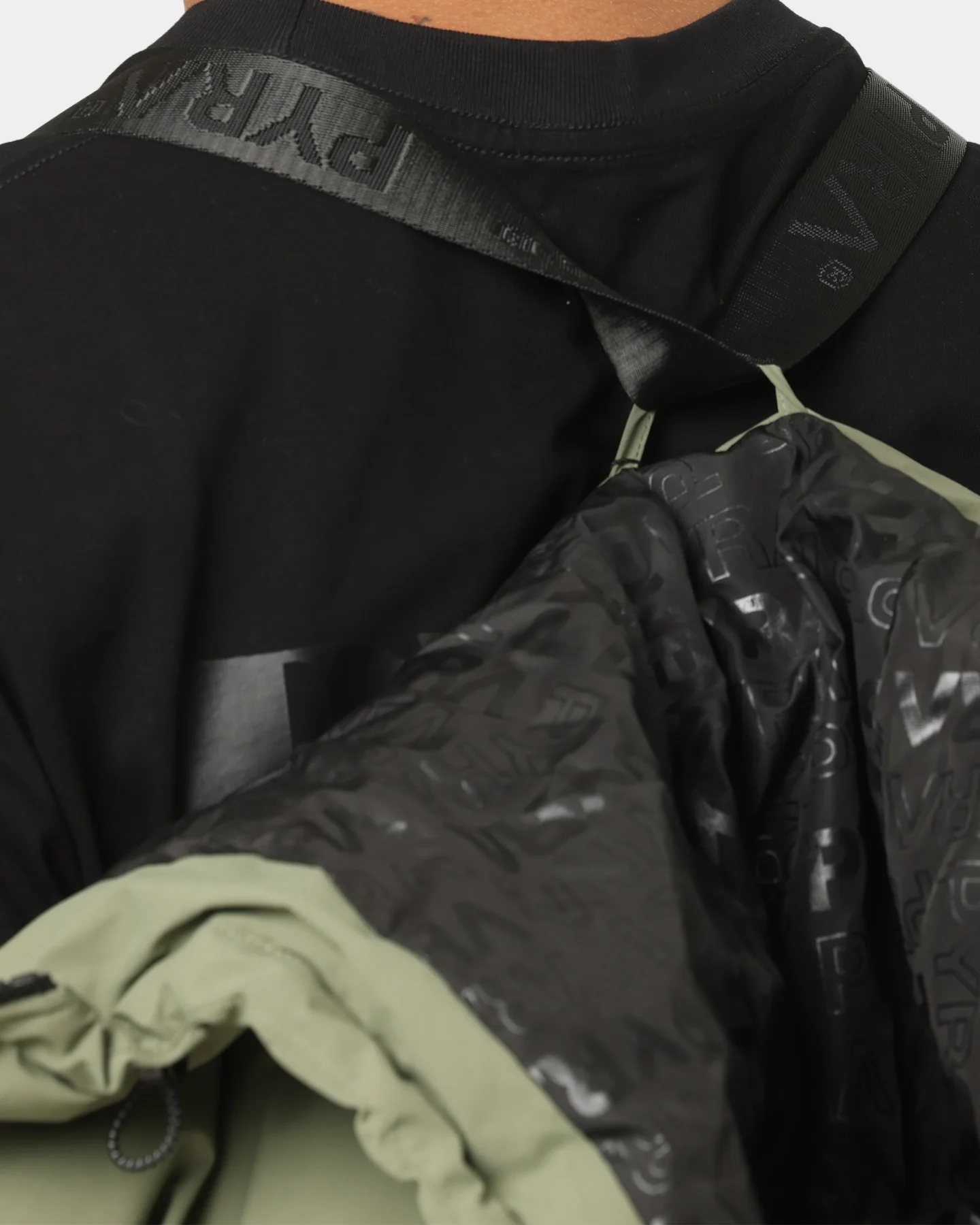 PYRA Alpine Puffa Jacket Olive Green - Image 13