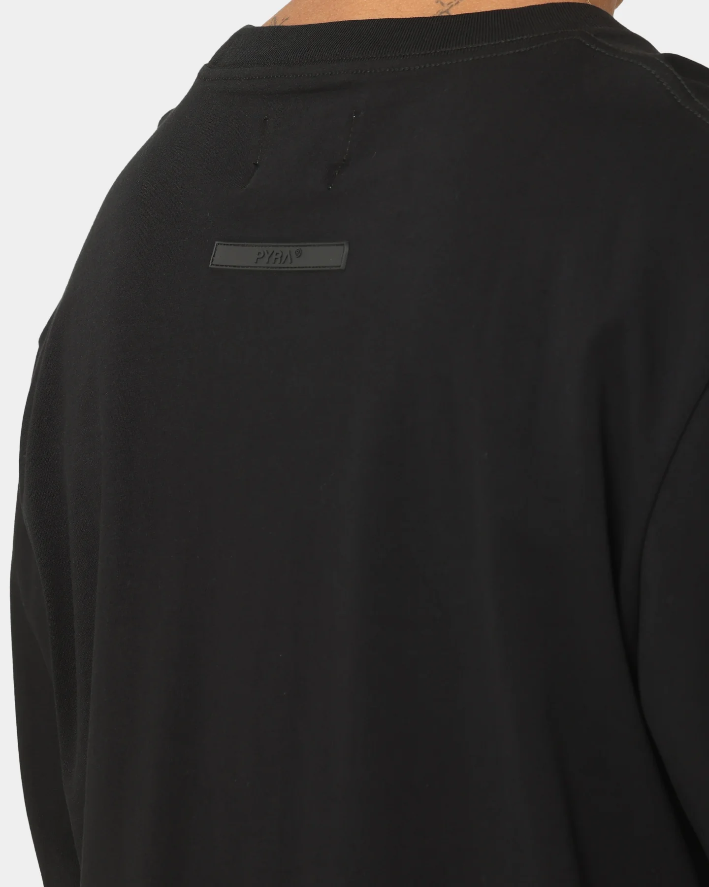 PYRA Cloud Long-Sleeve T-Shirt Black - Image 7