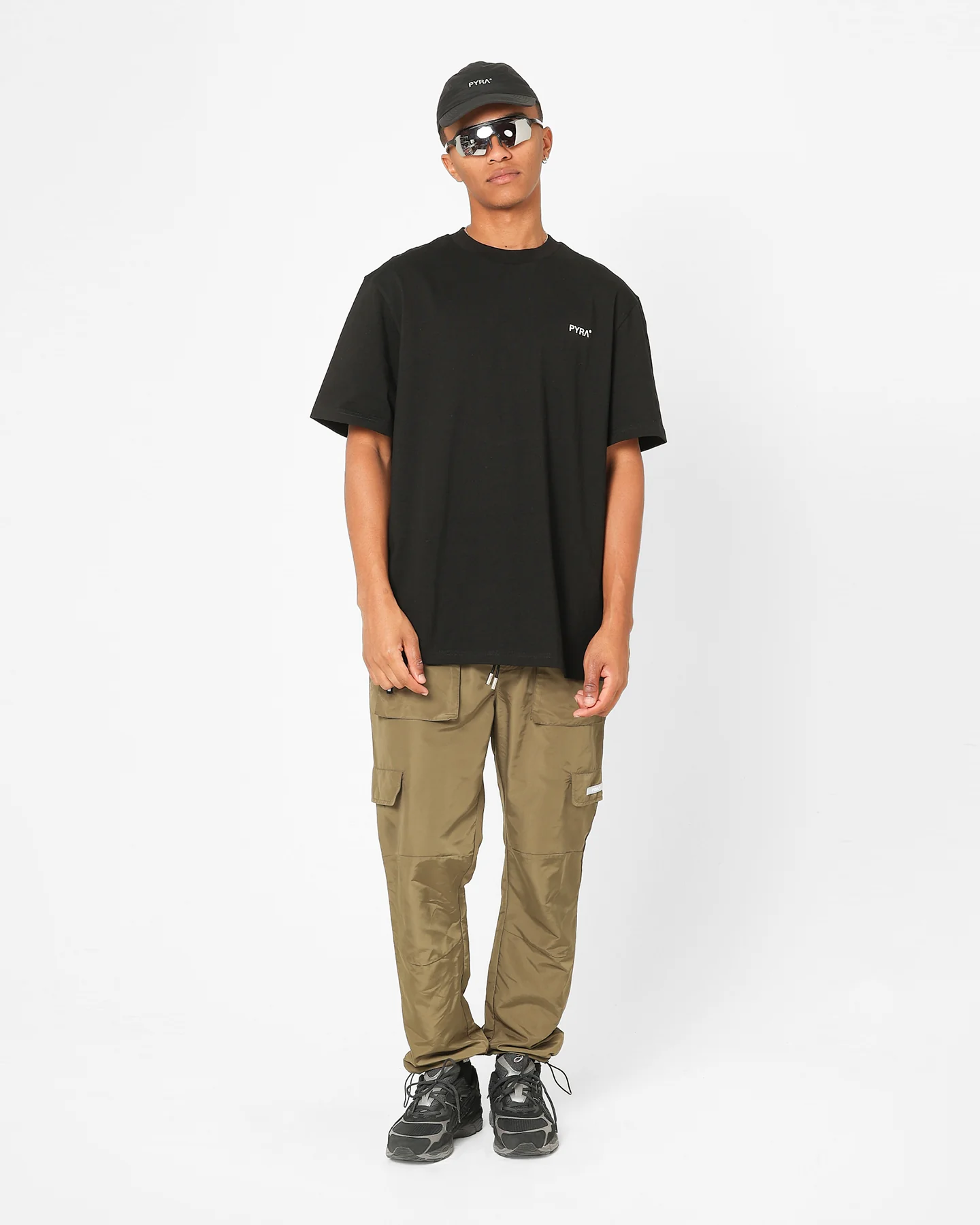 PYRA Core Logo T-Shirt Black - Image 3