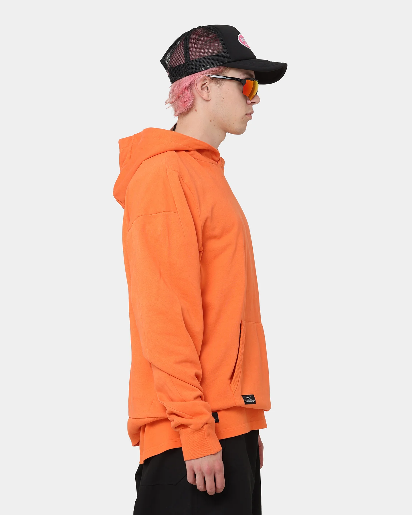 PYRA Design Logo Hoodie Orange - Image 6