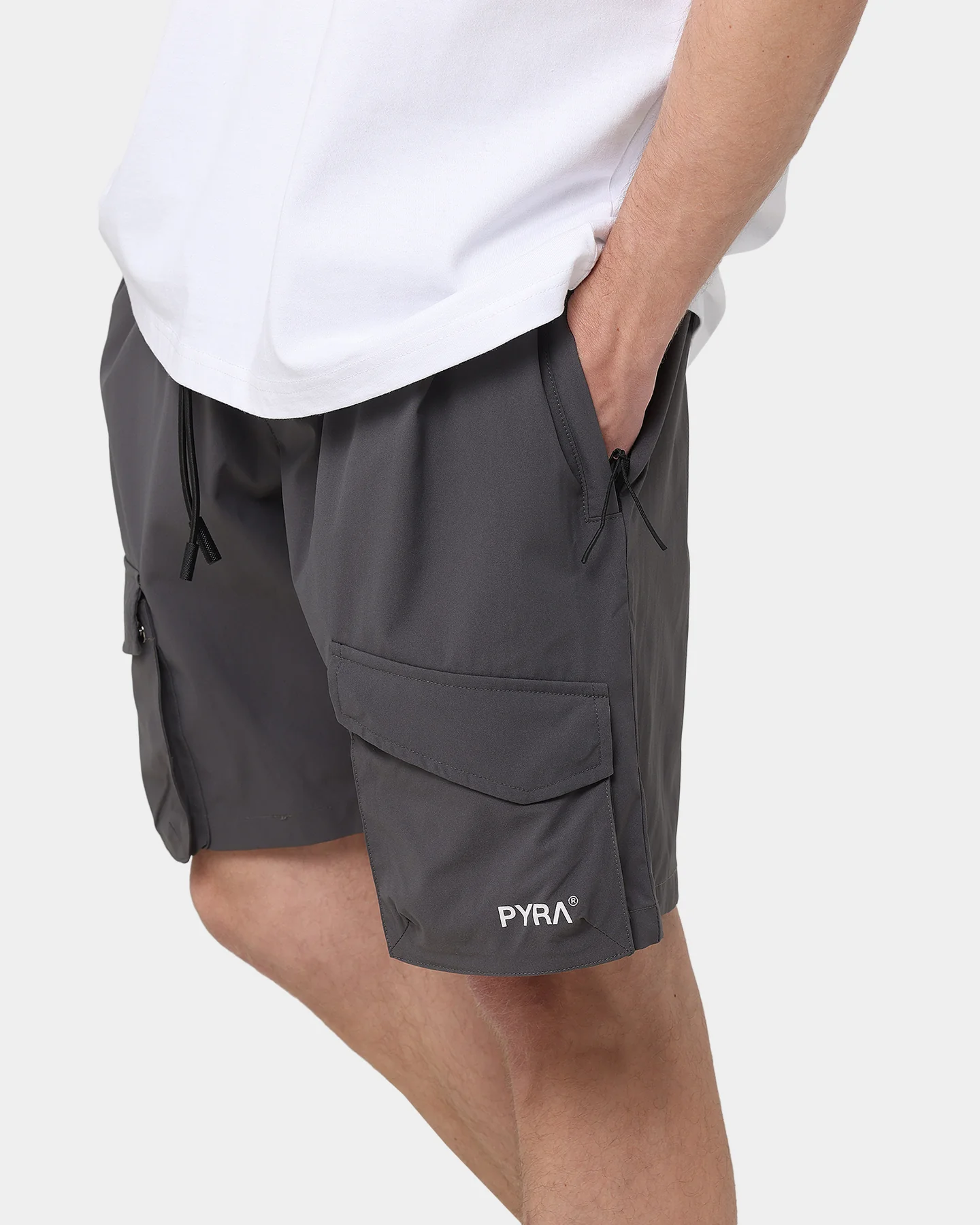 PYRA Flex Cargo Shorts Carbon - Image 7