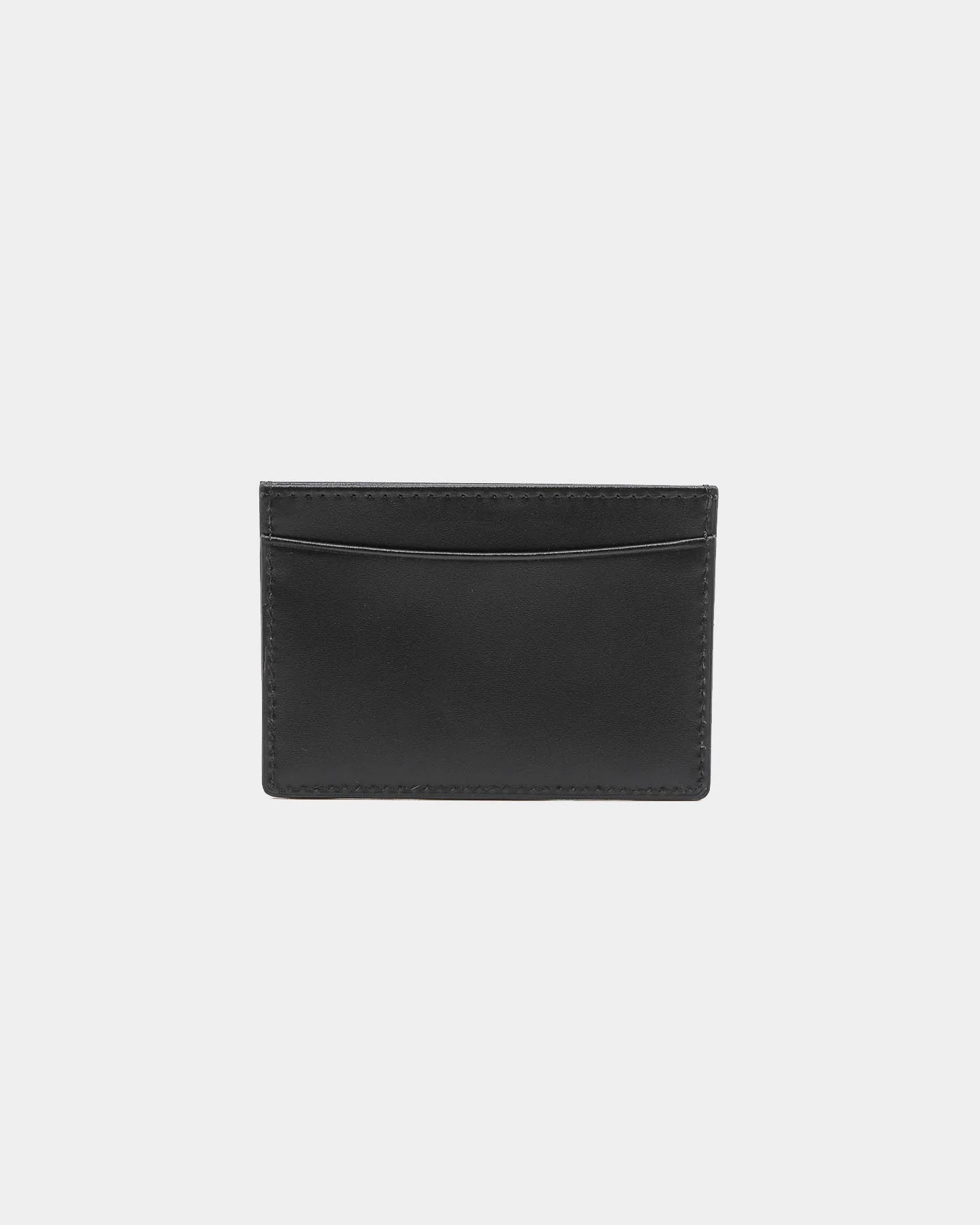 PYRA Men's Leather Card Wallet Black Leather - Image 5