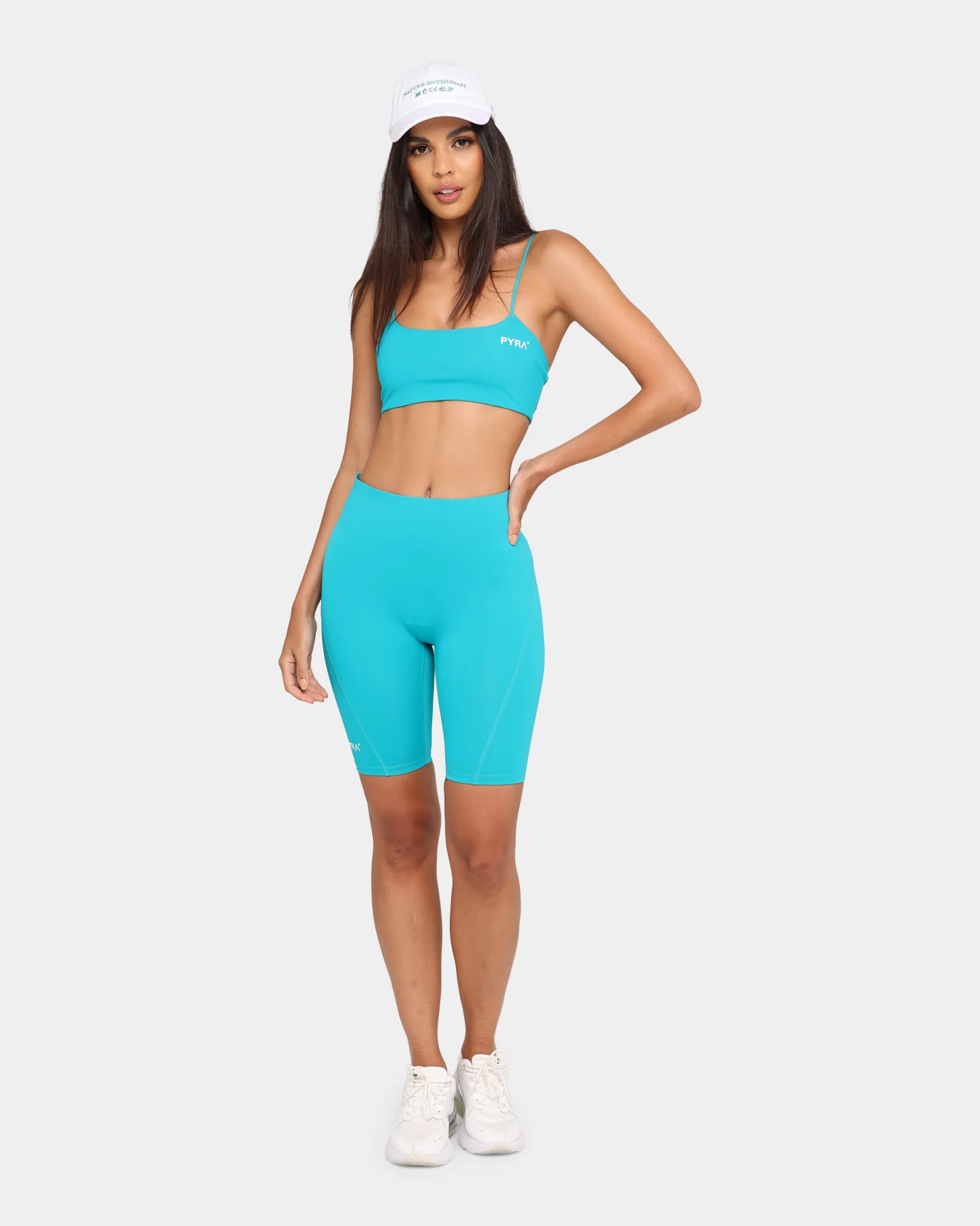 PYRA Women's Muse Bike Short Teal/Teal - Image 3