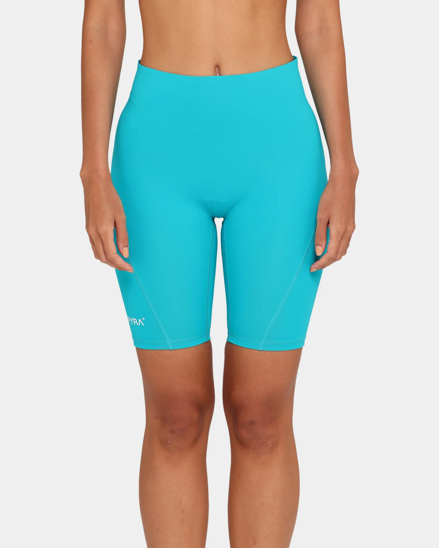PYRA Women's Muse Bike Short Teal/Teal - Image 4