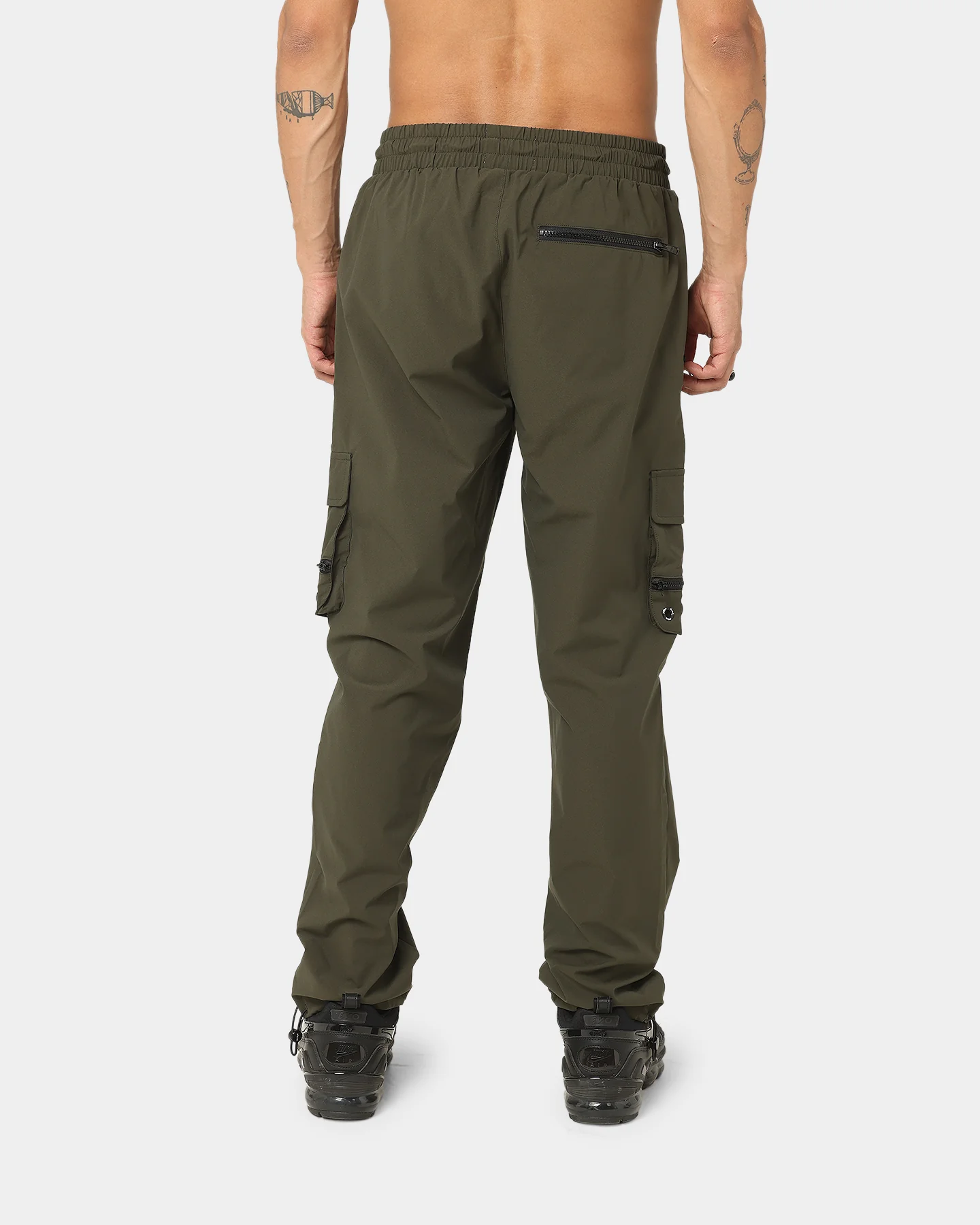 PYRA Nero Cargo Pants Olive - Image 4