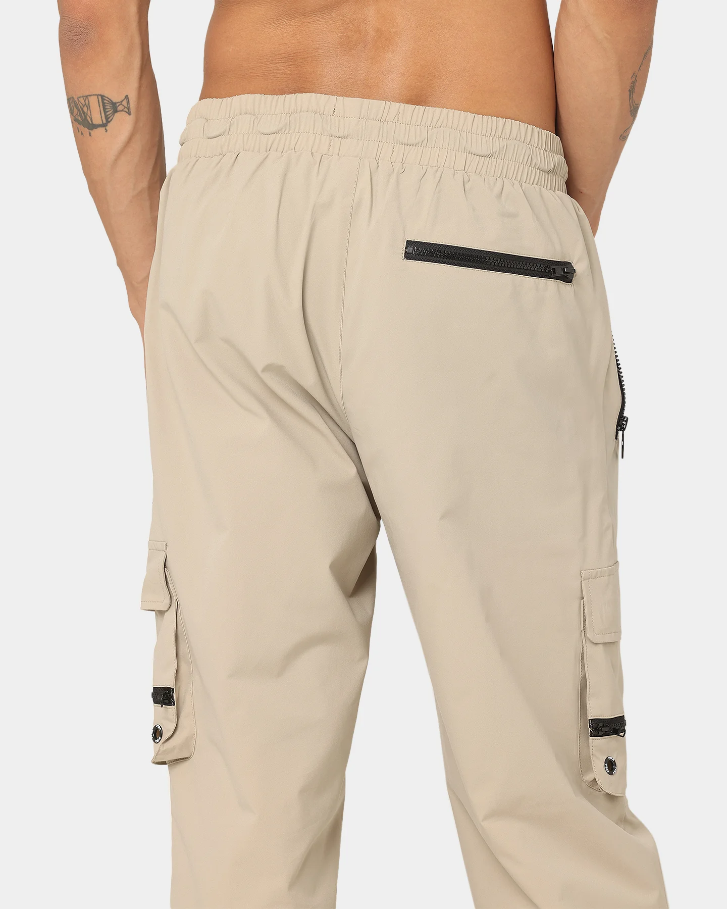 PYRA Nero Cargo Pants Sand - Image 8