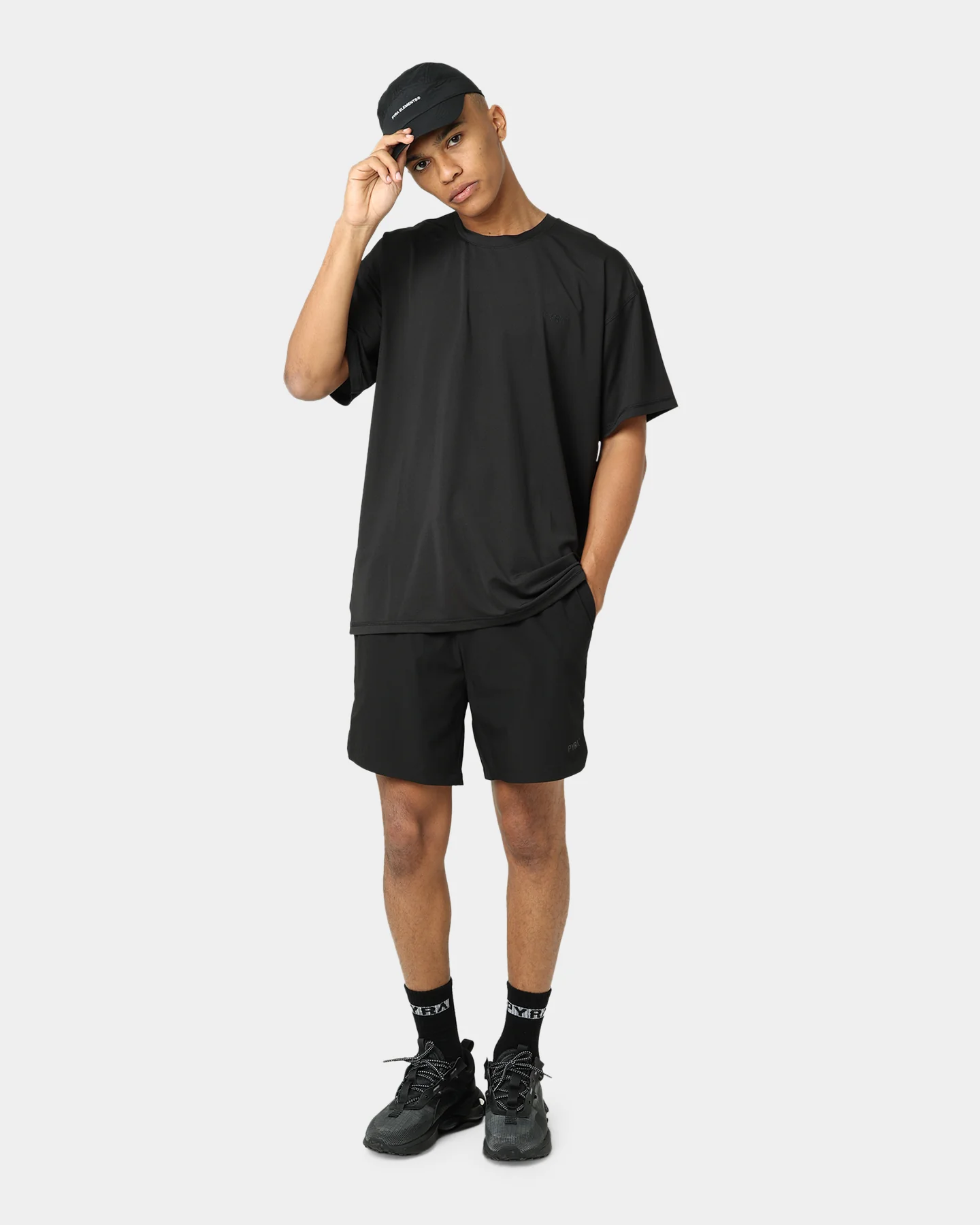 Pyra Nero Sports T-Shirt Black - Image 2