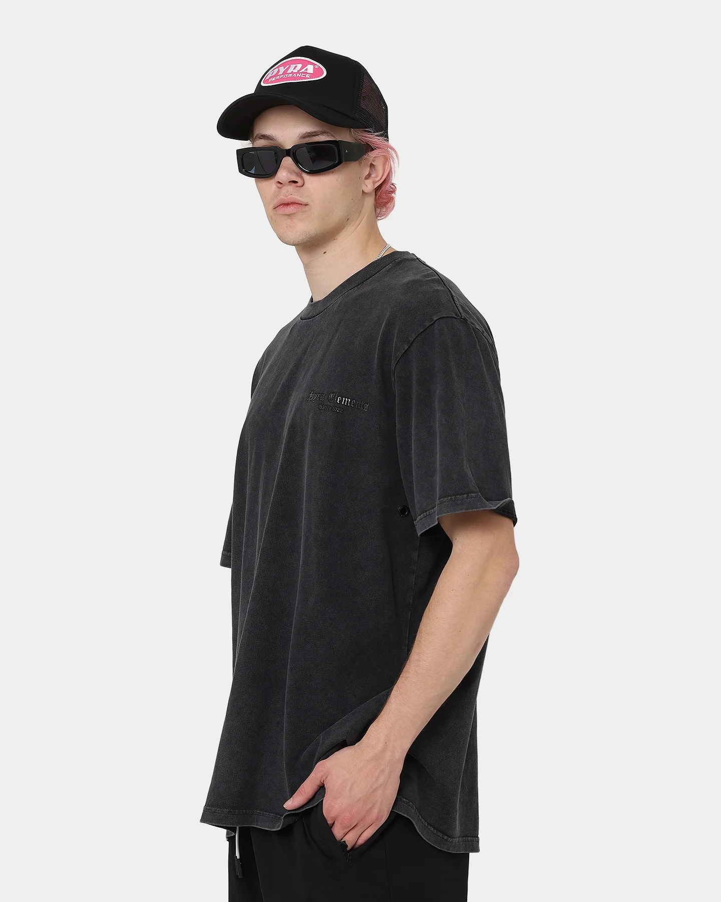 PYRA Old Town Vintage T-Shirt Vintage Black - Image 6
