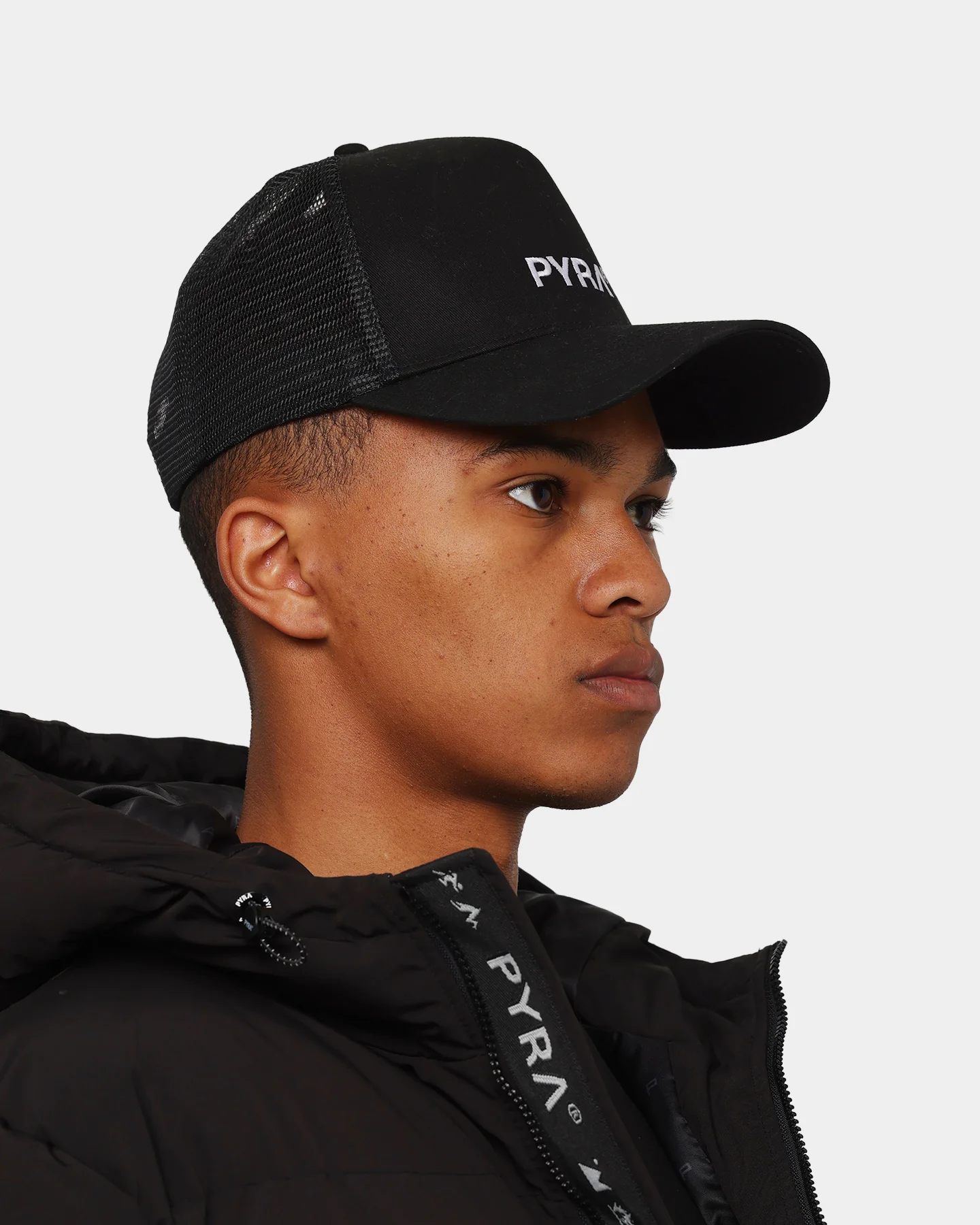 PYRA Alpine Puffa Jacket Black - Image 8