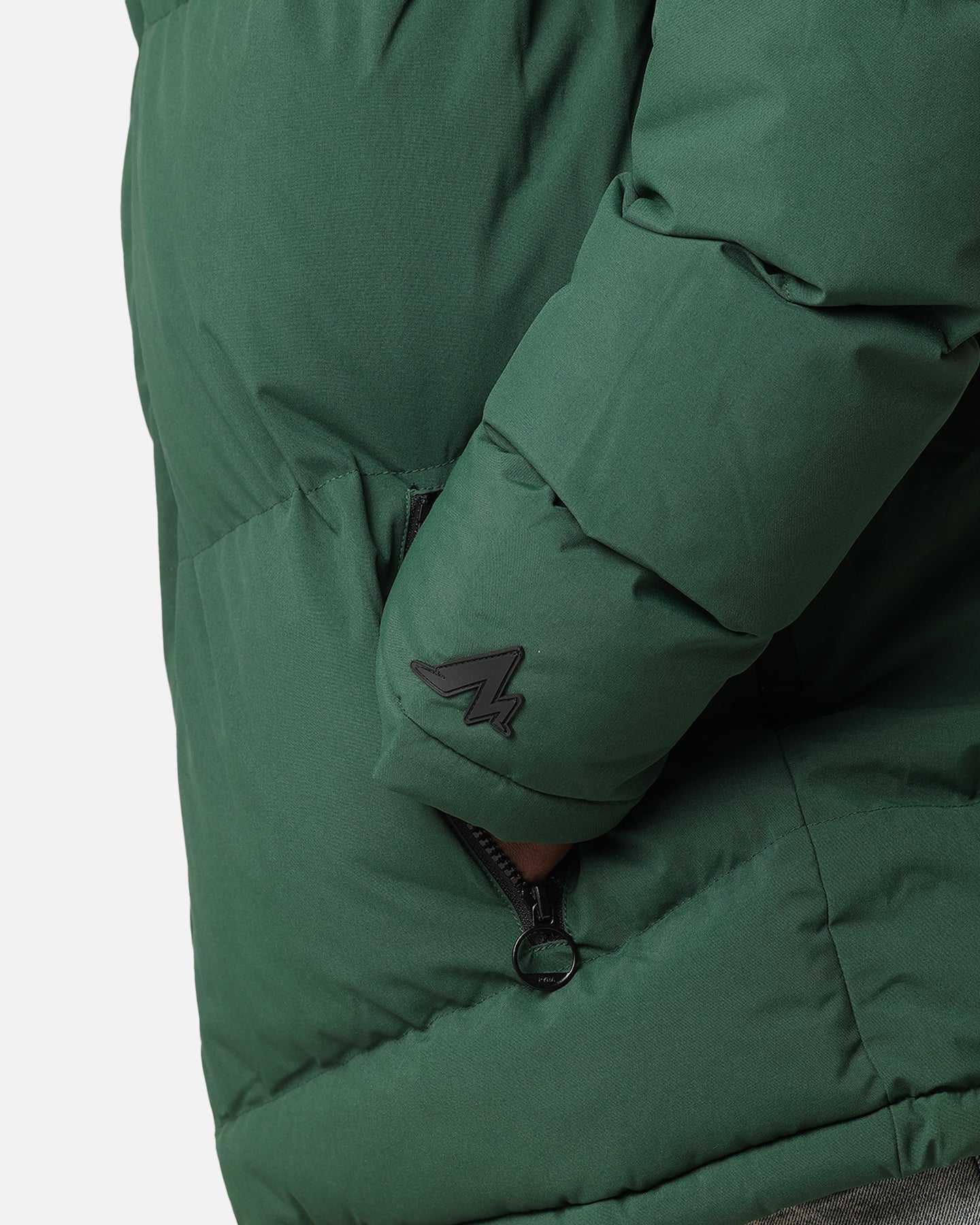 Pyra Padded Puffa Jacket Green - Image 6