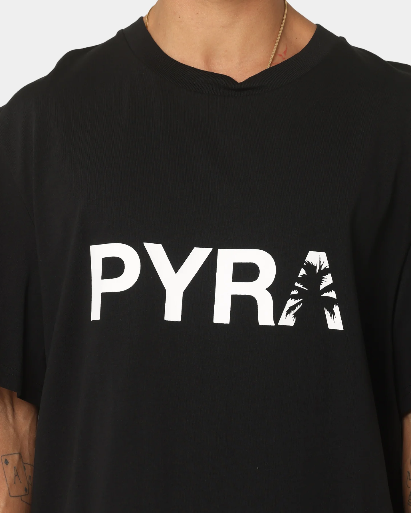 PYRA Palm Dreams T-Shirt Black - Image 4