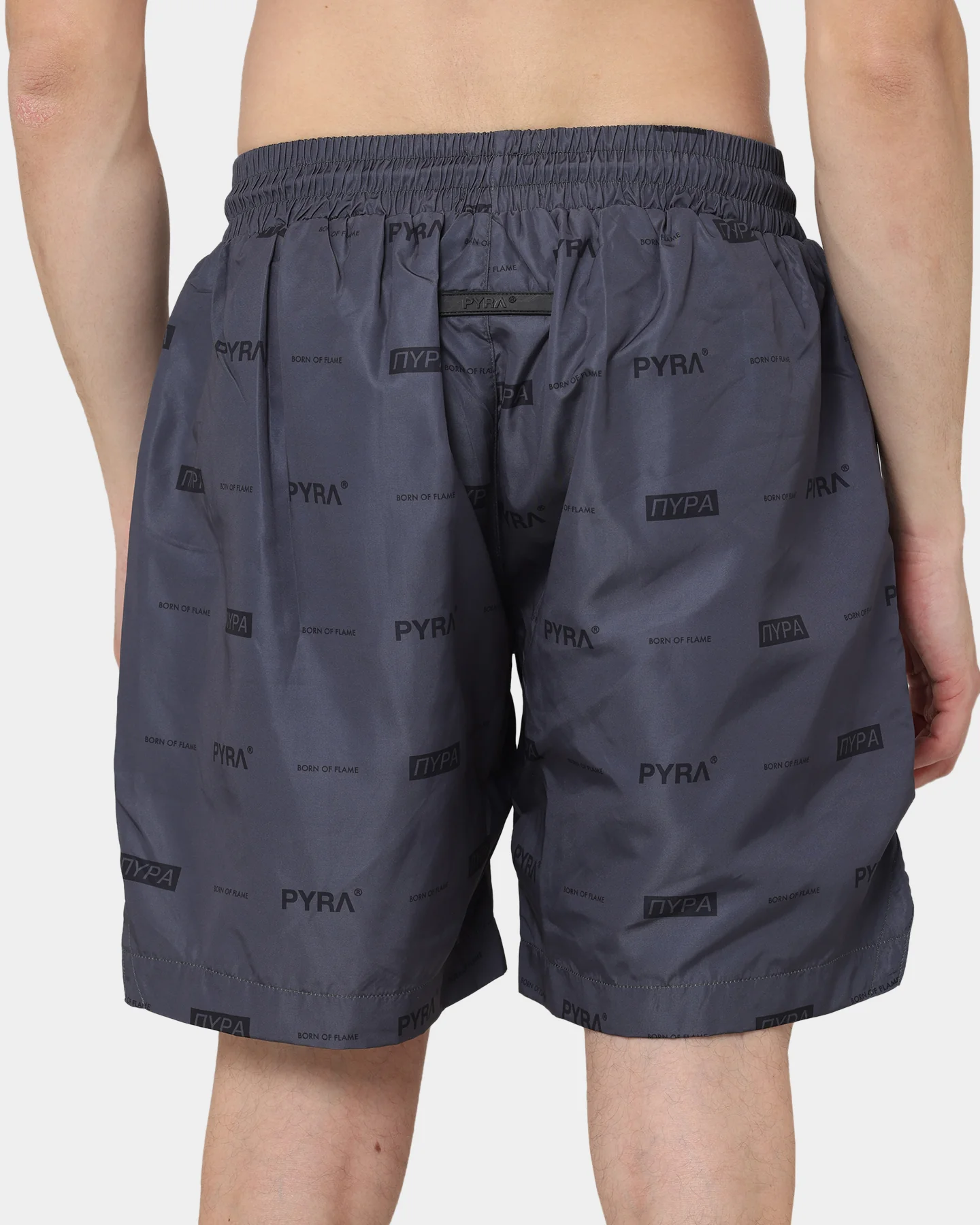 PYRA Parachute Shorts Black/Black - Image 8