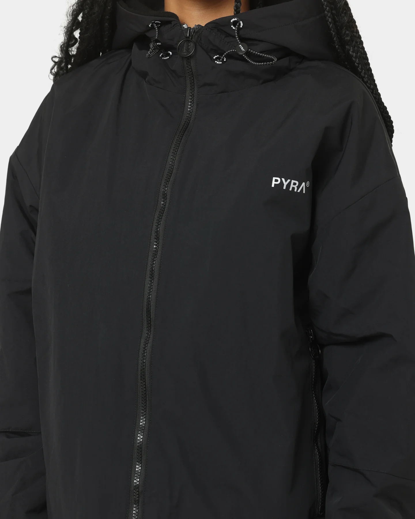 PYRA Women's Polartec Trail Jacket Black - Image 3