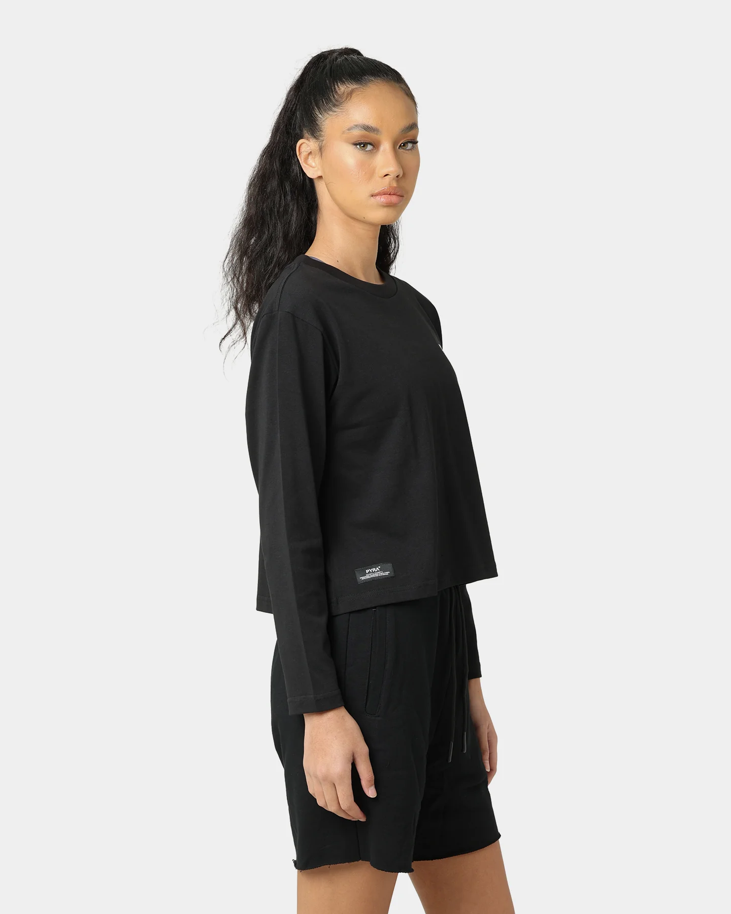 Pyra Women's Elevation T-Shirt Black/White - Image 5