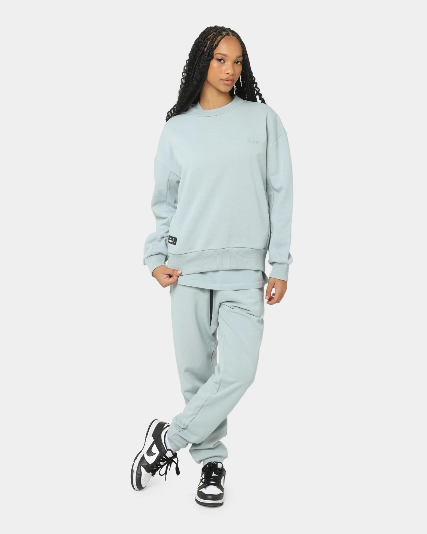PYRA Women's Highline Sweater Grey Mist - Image 2