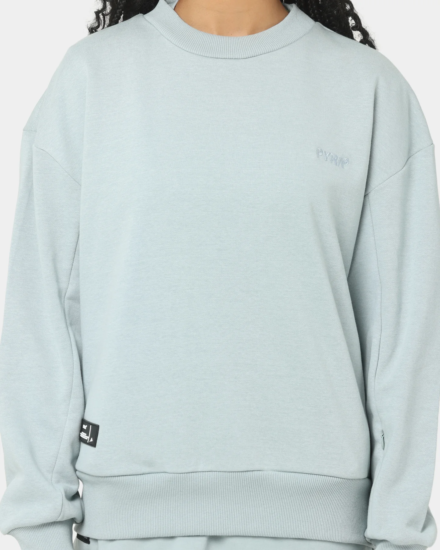 PYRA Women's Highline Sweater Grey Mist - Image 3