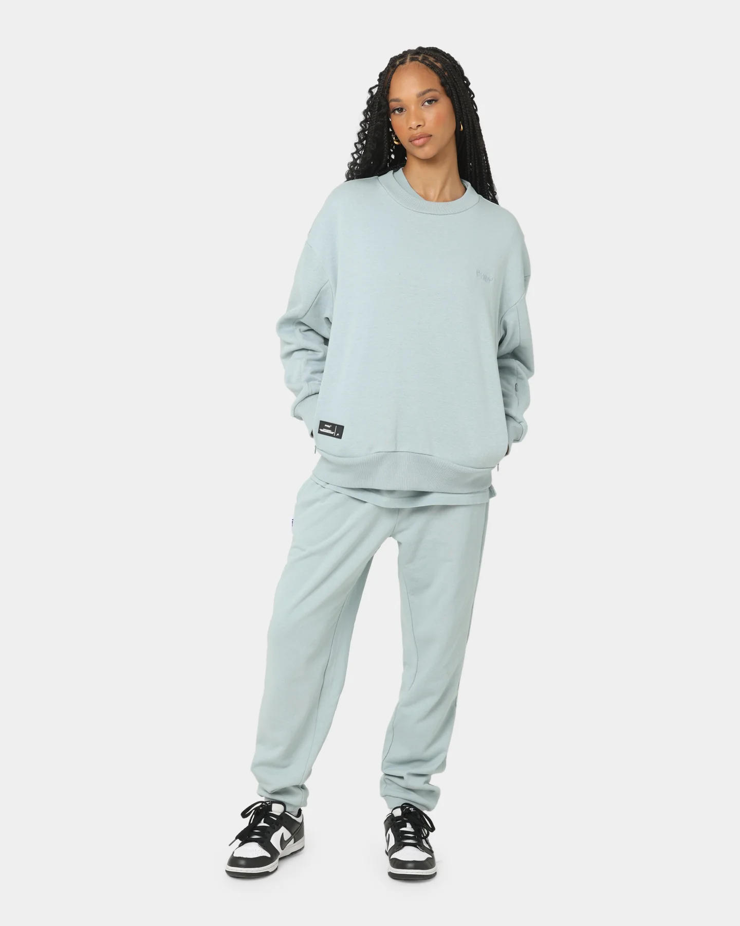 PYRA Women's Highline Track Pants Grey Mist - Image 2