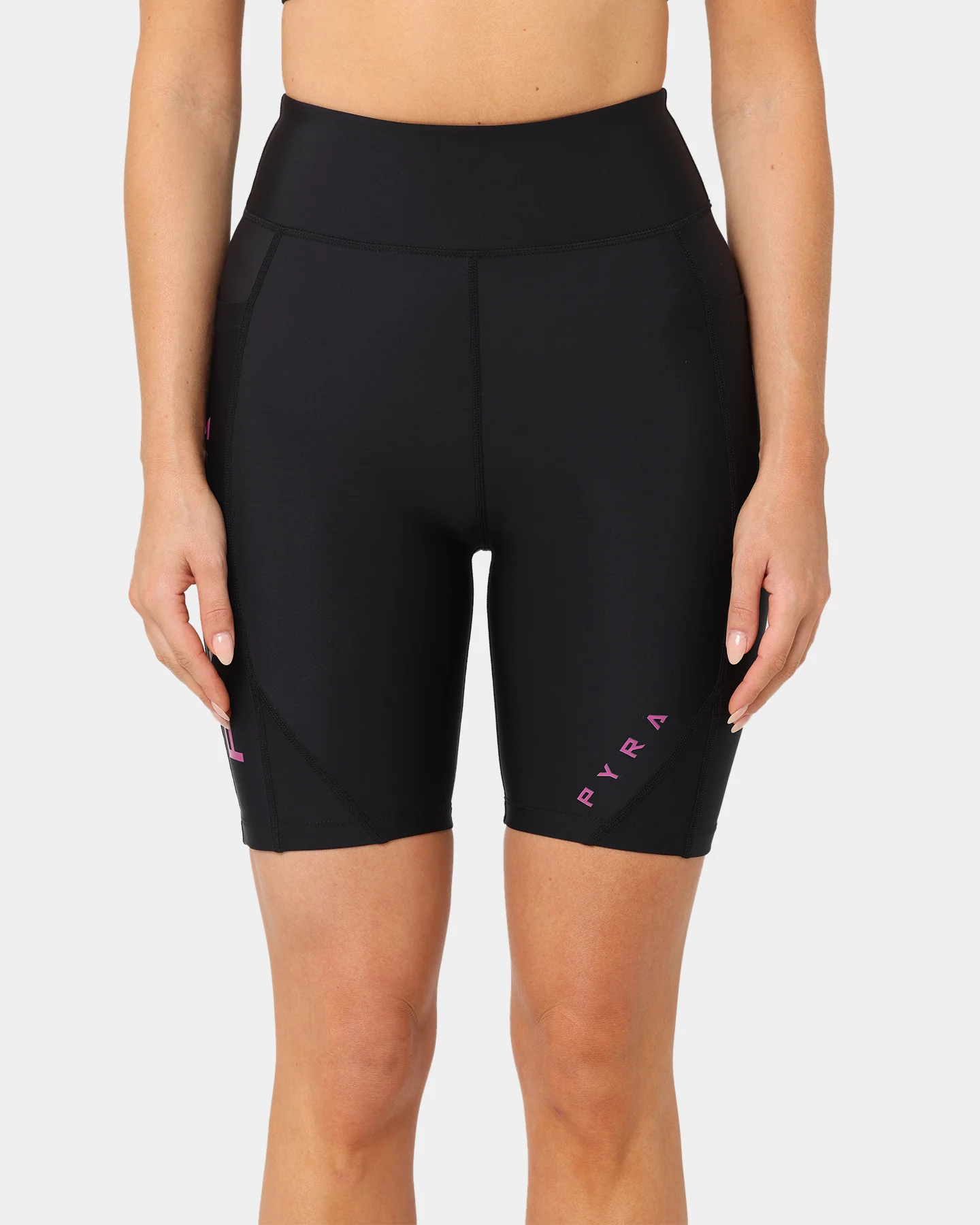 PYRA Women's Off Piste Bike Shorts Black - Image 3