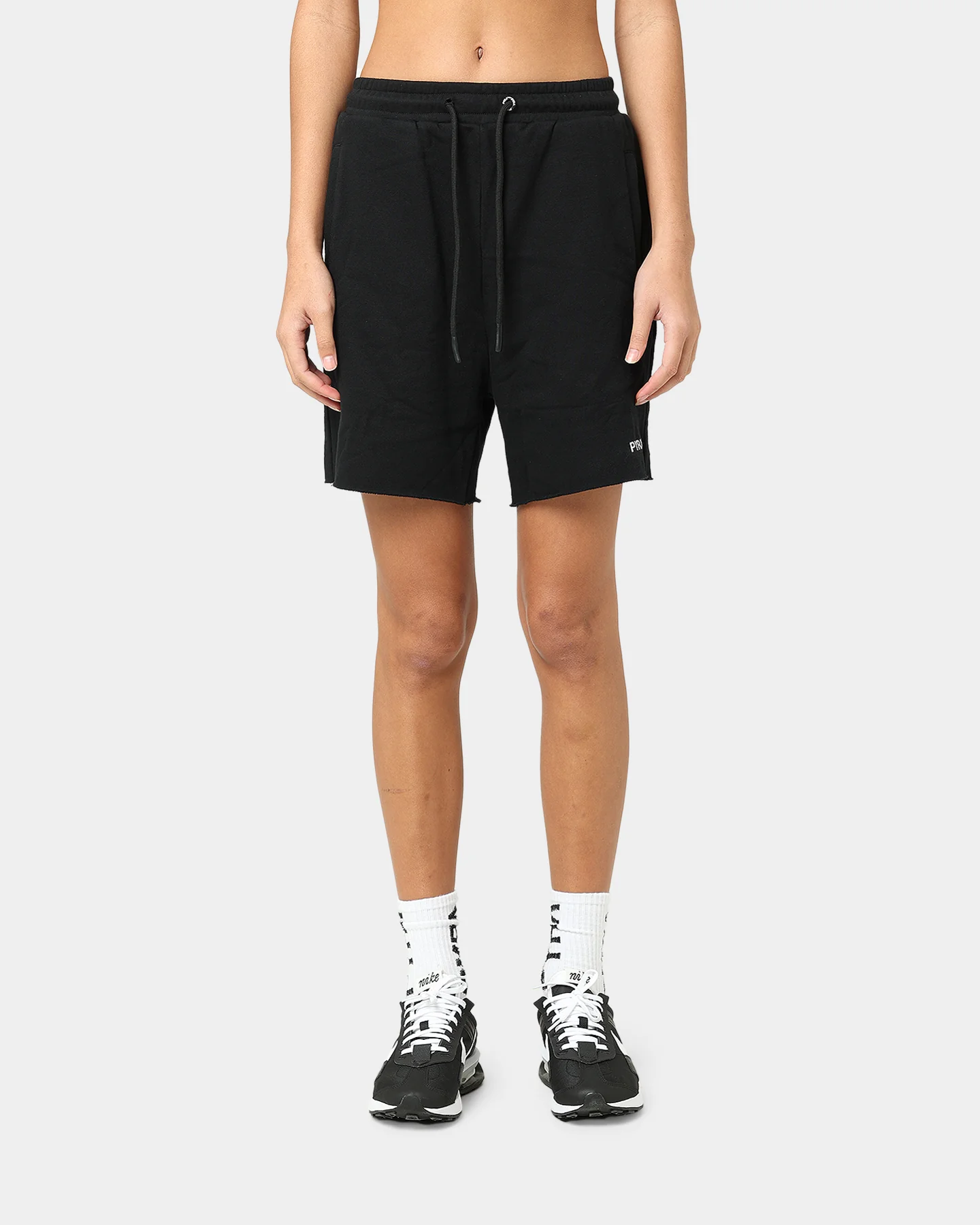 PYRA Women's Tahoe Fleece Shorts Black - Image 3