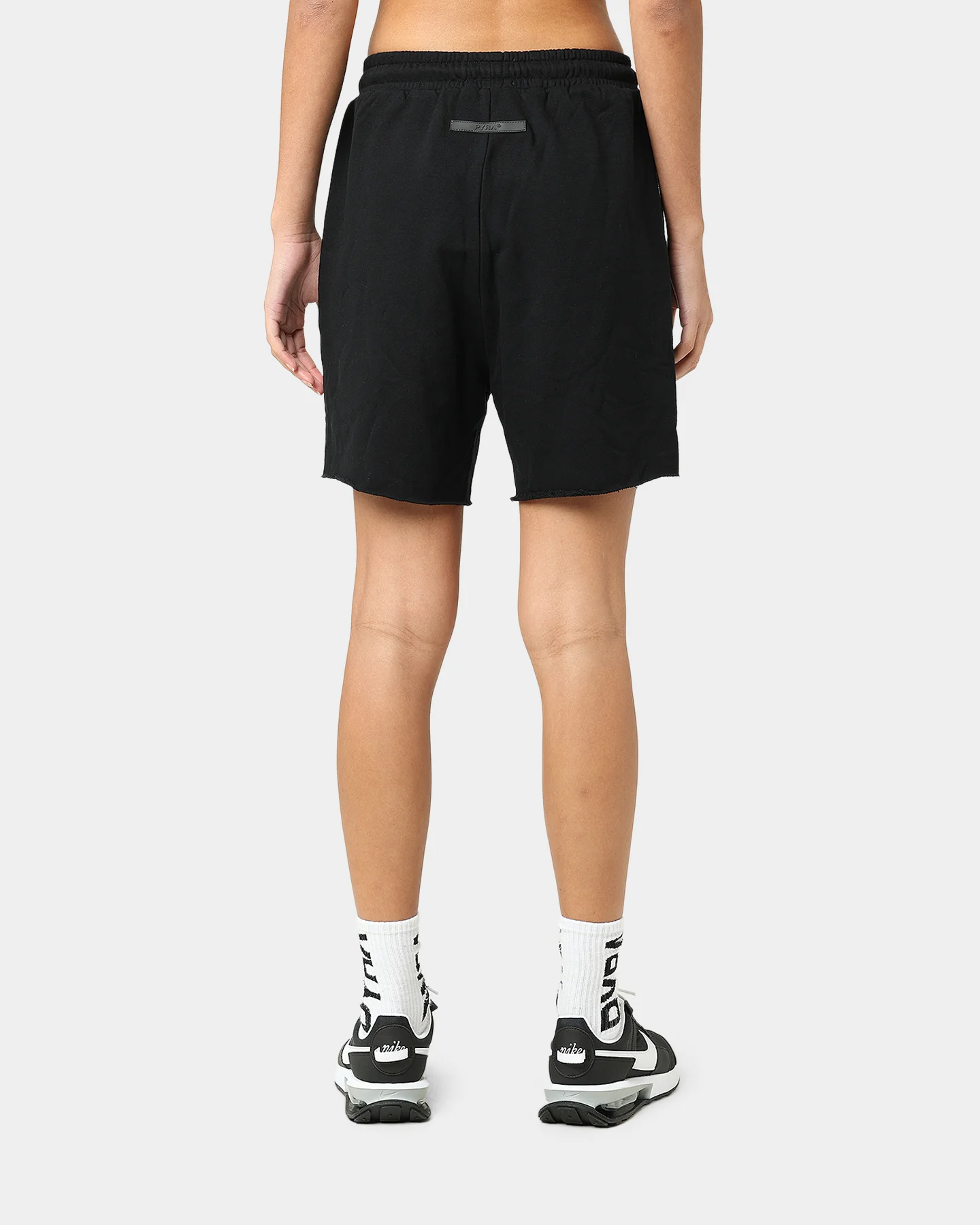 PYRA Women's Tahoe Fleece Shorts Black - Image 4